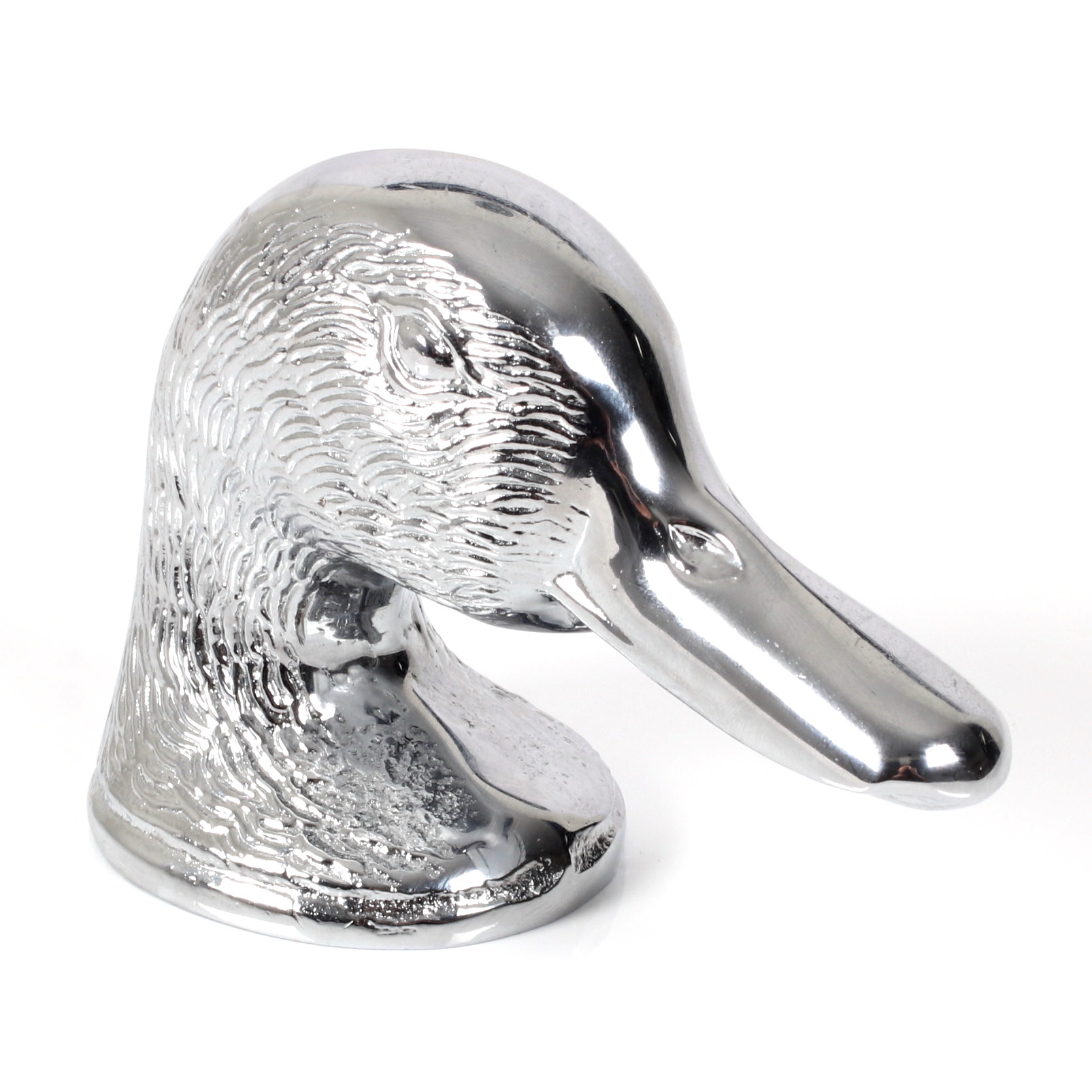 KAPSYLÖPPNARE, i form av andhuvud, metall, 1900-talets slut.