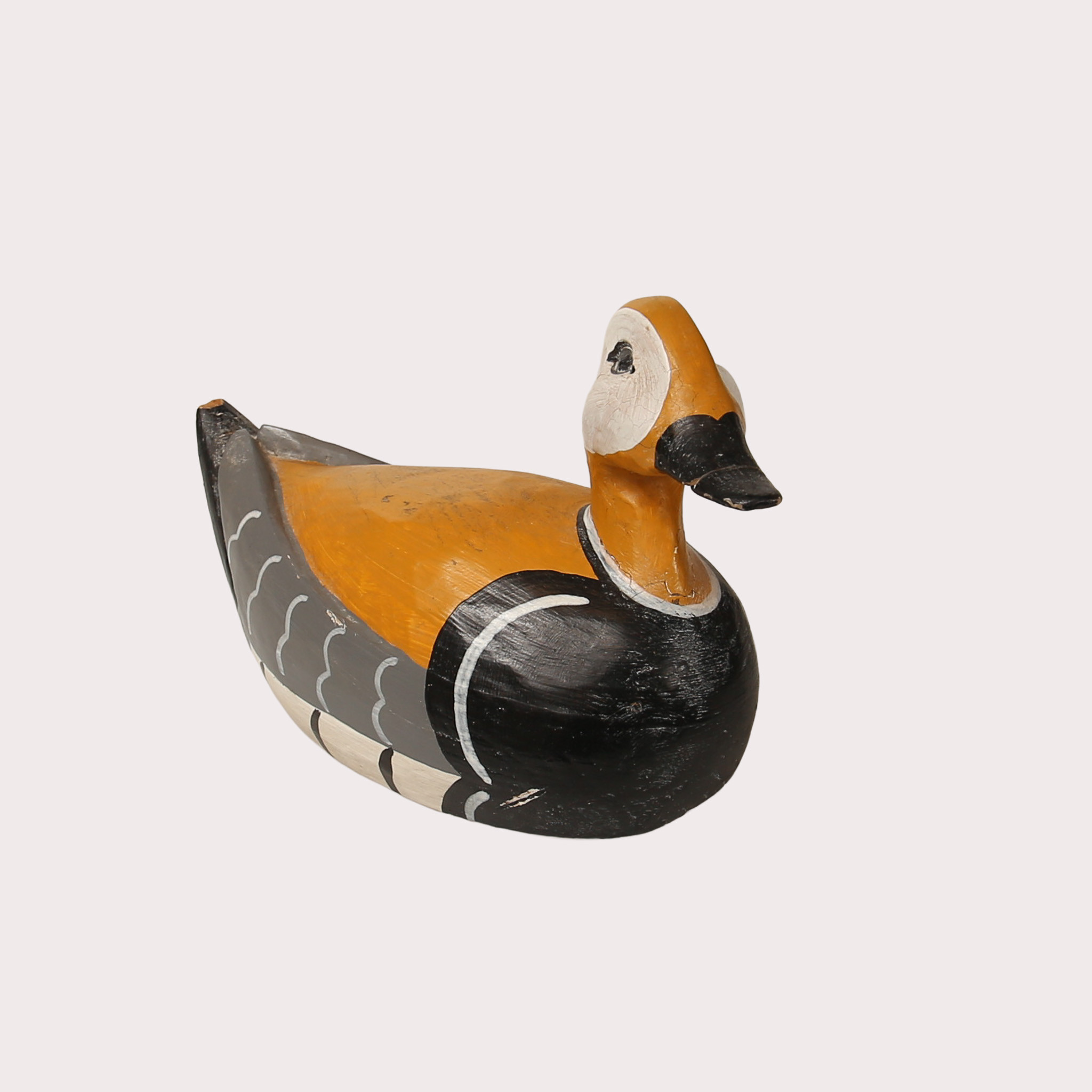 VETTE, trä, polykrom bemålning, omkring 1900-talets tredje fjärdedel.