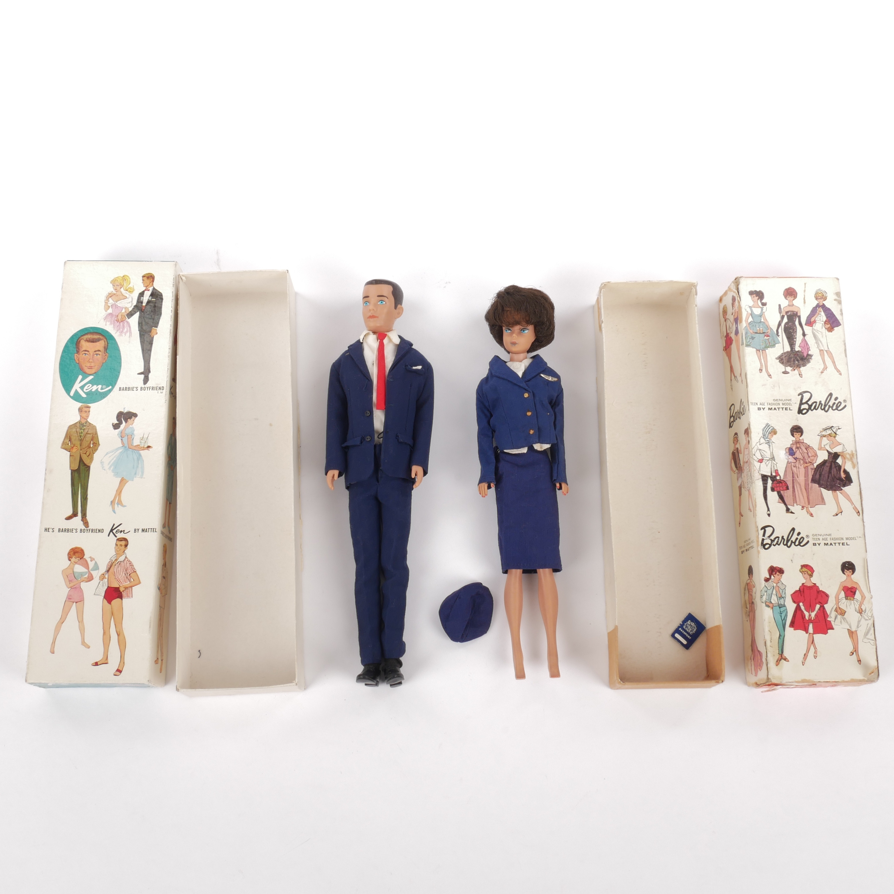 BARBIE OCH KEN, MATTEL INC, 1960-tal.