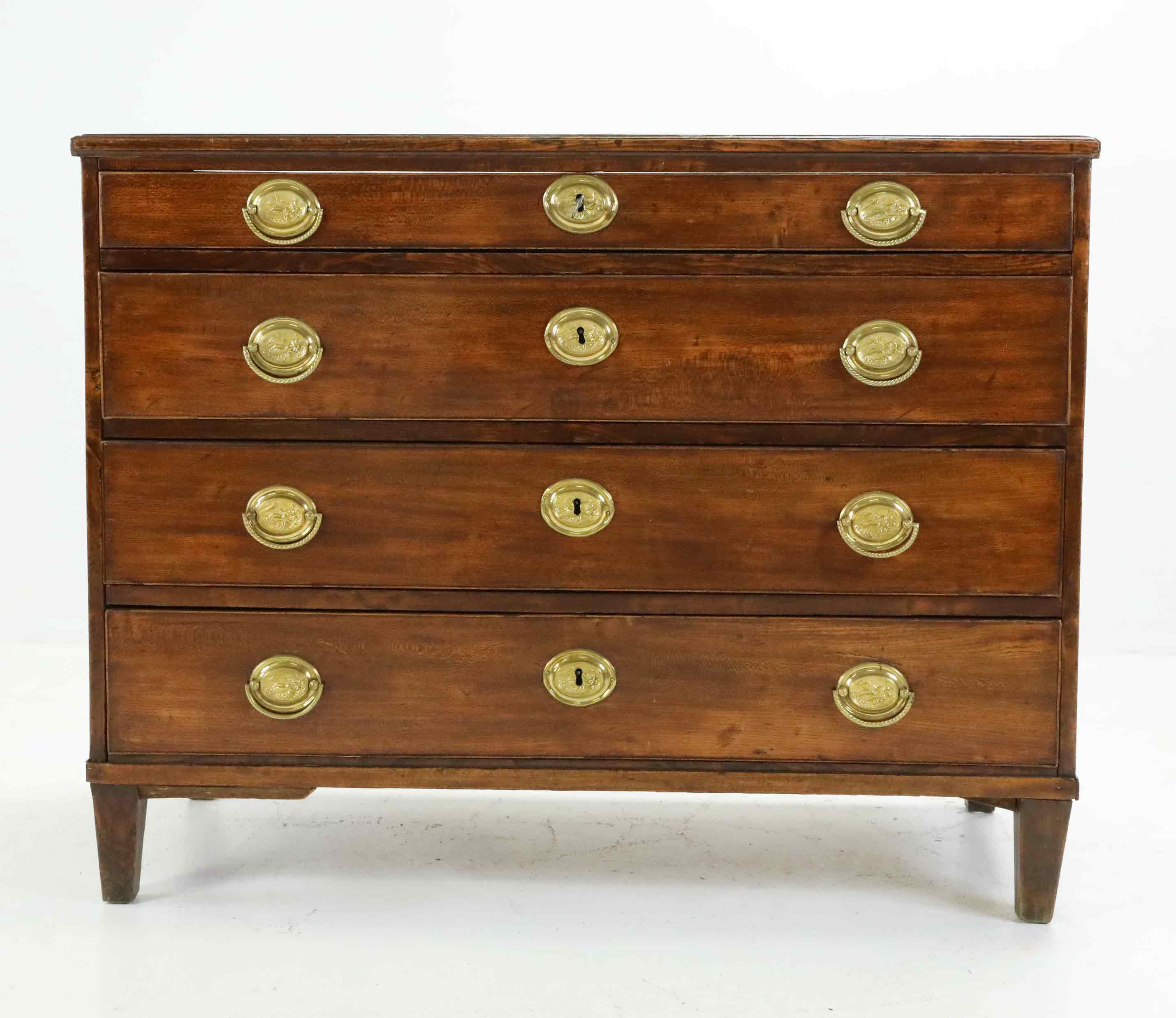 BYRÅ, sengustaviansk, furu, 1800-tal.