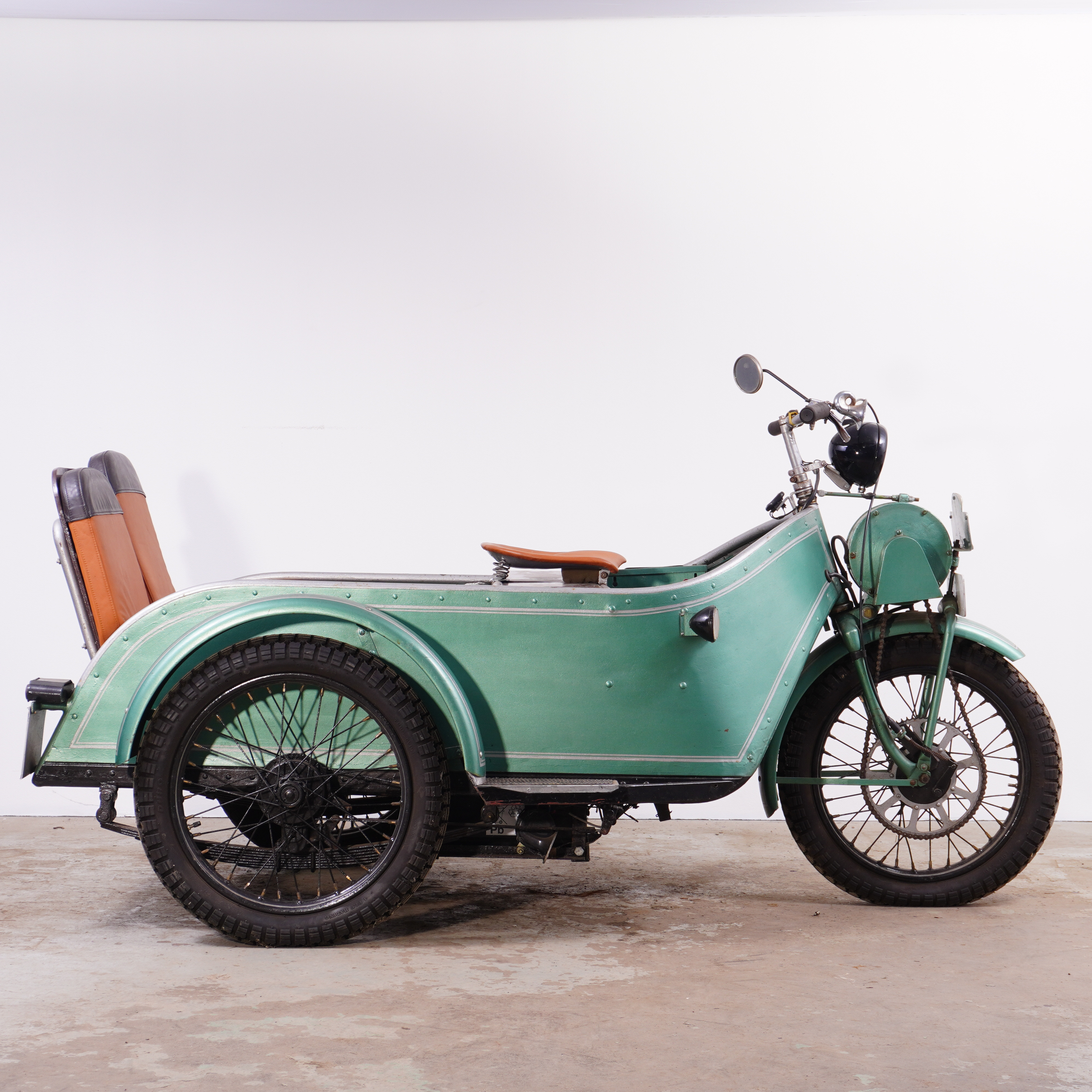 GENERAL MOTORS, elmotorcykel, modell Elc 10, 1942, Sverige.
