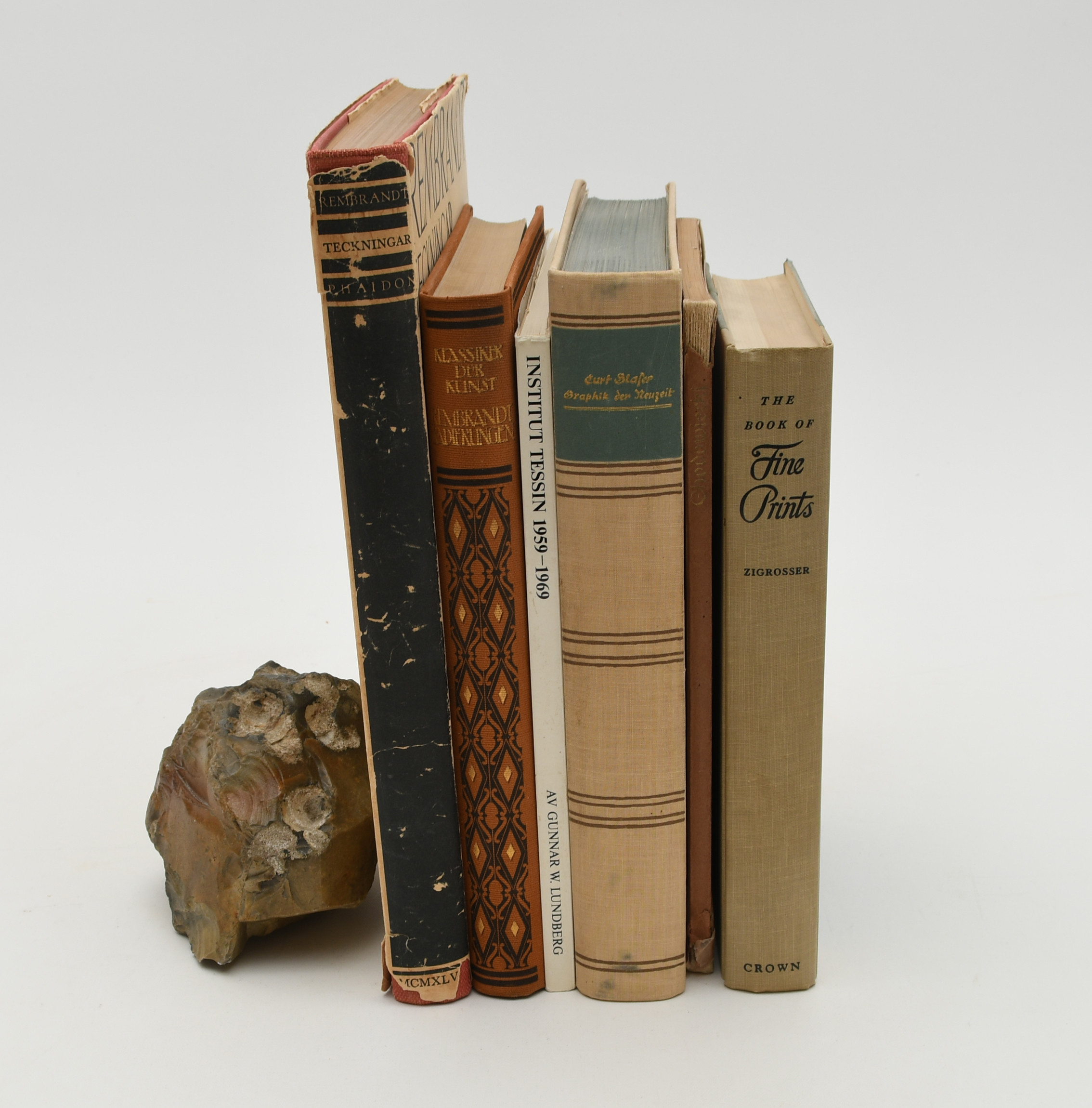 Konst och konstnärer, Rembrandt, grafik m.m. 6 Volymer.