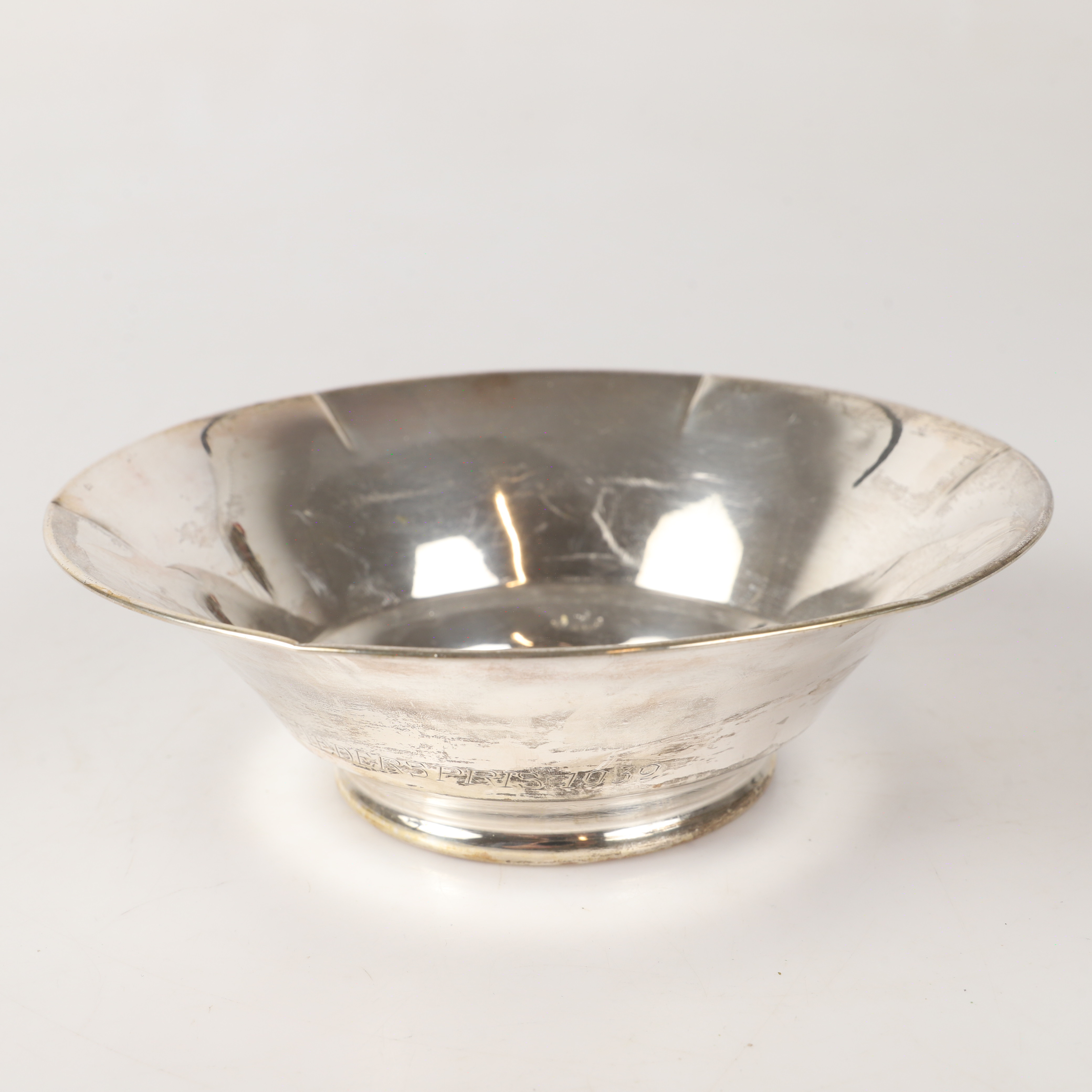 SKÅL, silver, Davidssons Metall, Kristianstad, 1932.