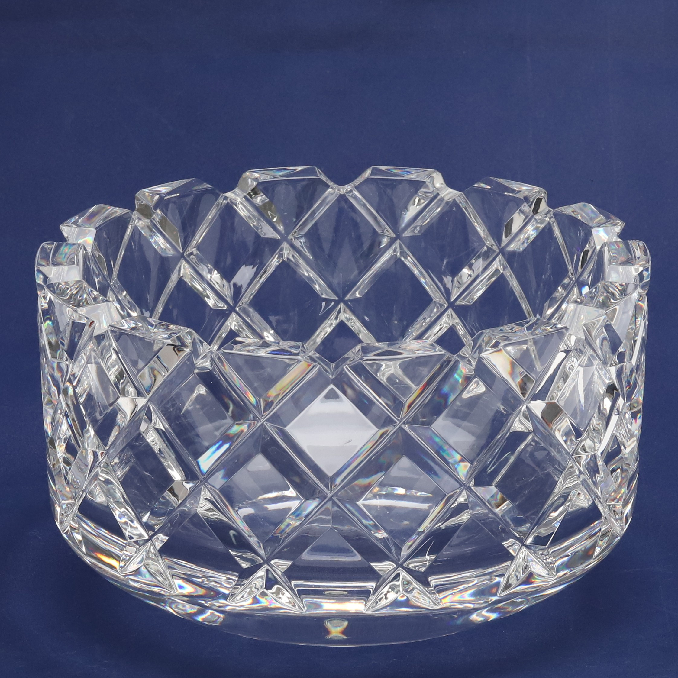 GUNNAR CYRÉN. Skål glas, "Sofiero", signerad, Orrefors.