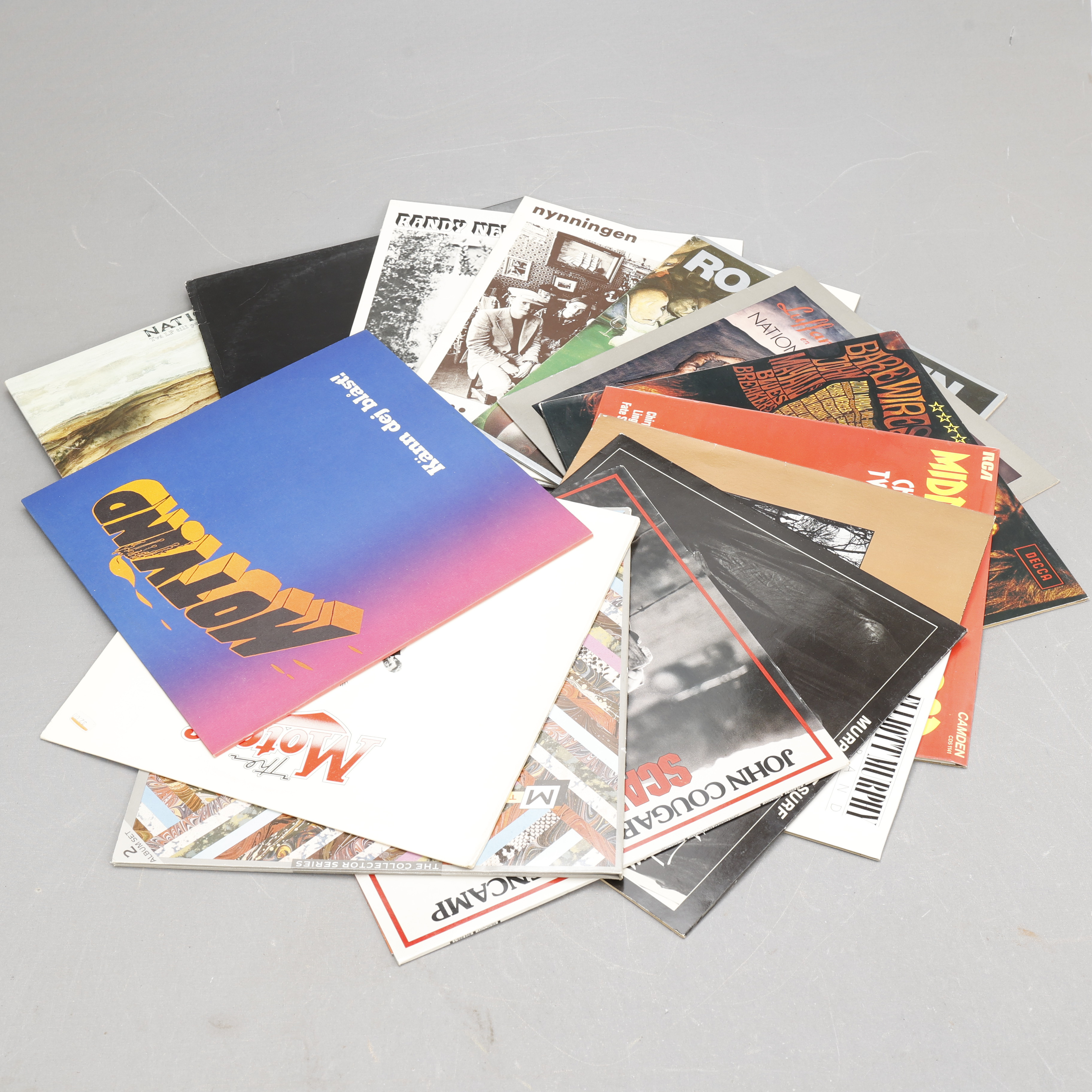 VINYLSKIVOR, 14 stycken, blandade artister.
