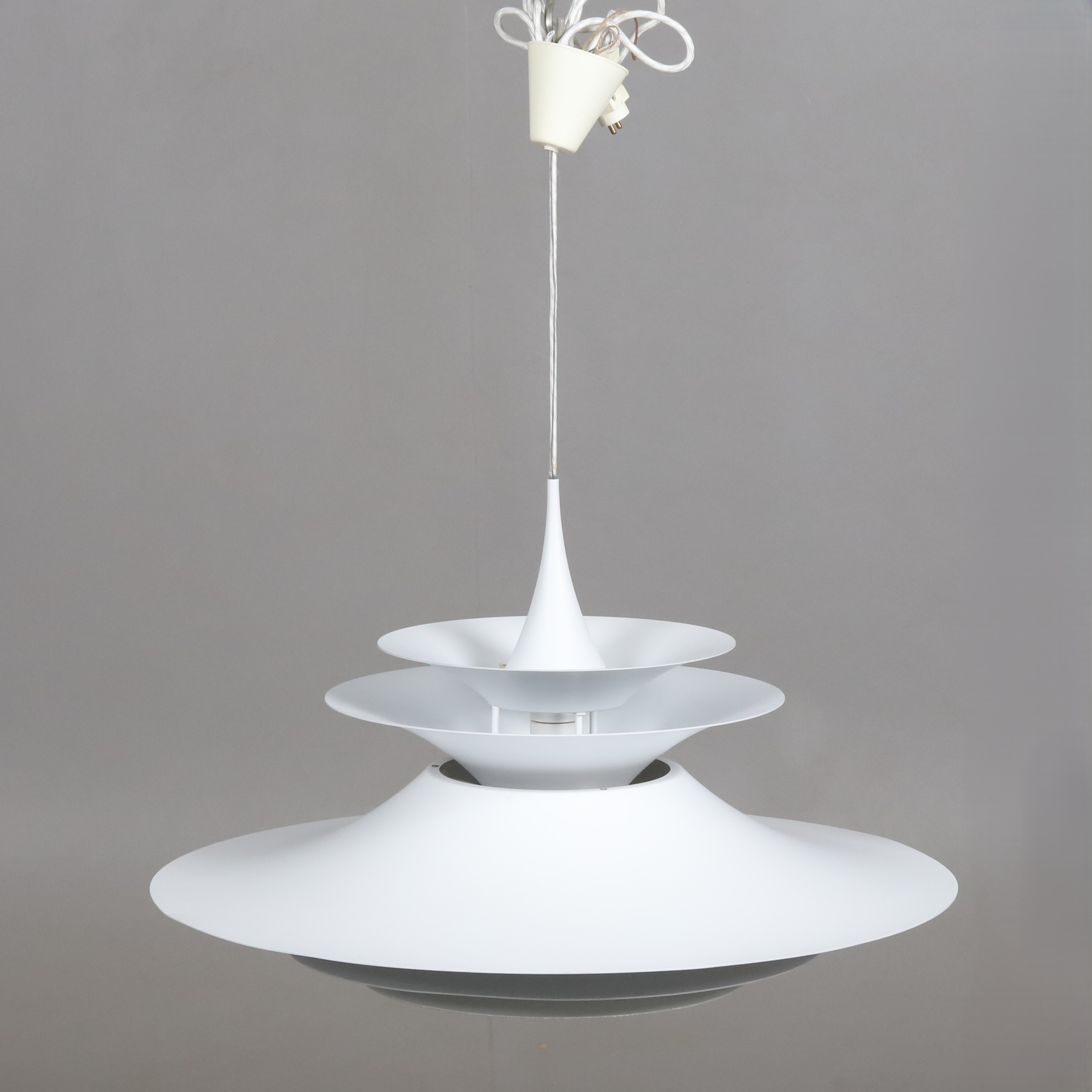 ERIK BALSLEV. Taklampa, Radius XL, Fog & Mørup, 1970-tal, Danmark.