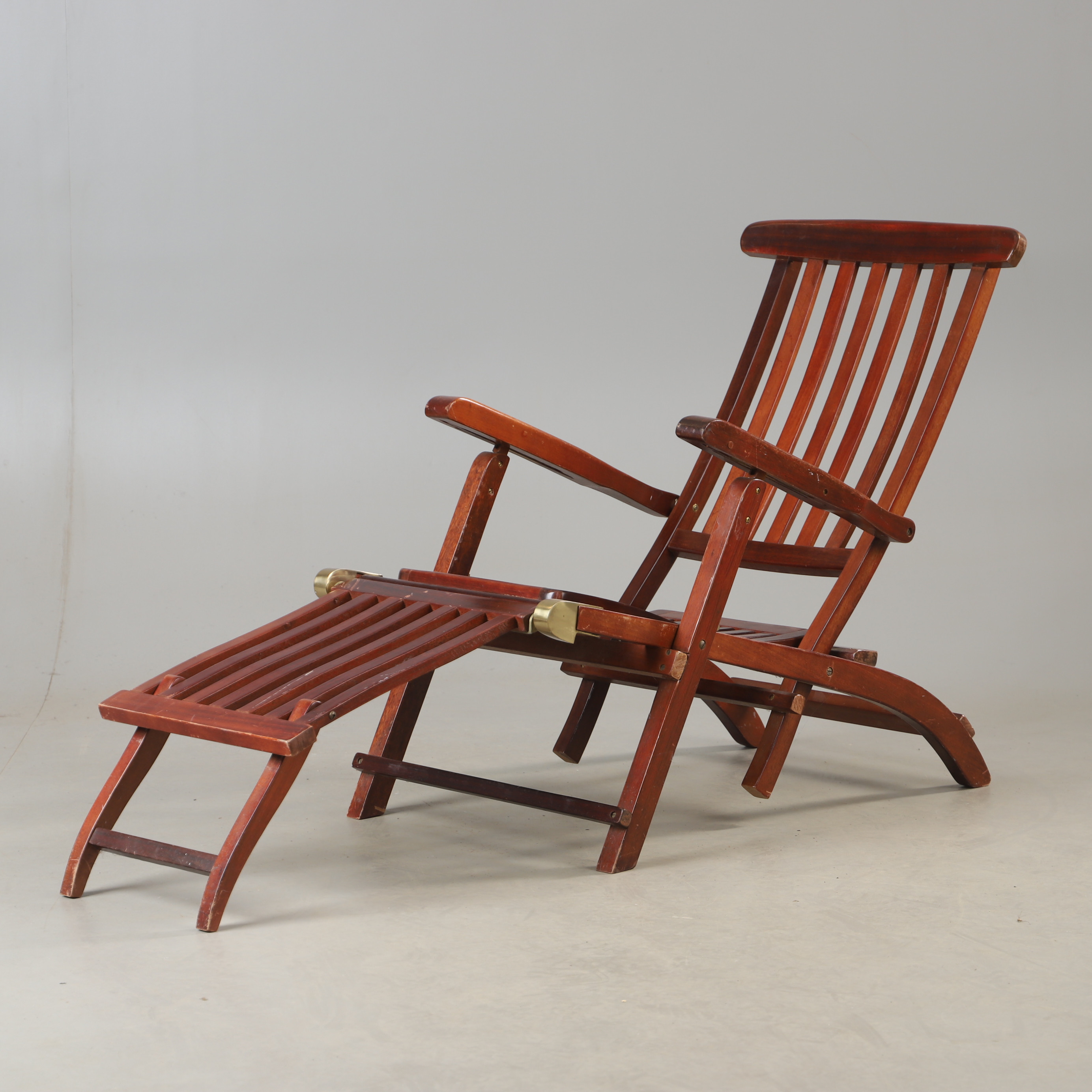 DÄCKSTOL, mahogny, troligtvis Jutlandia.