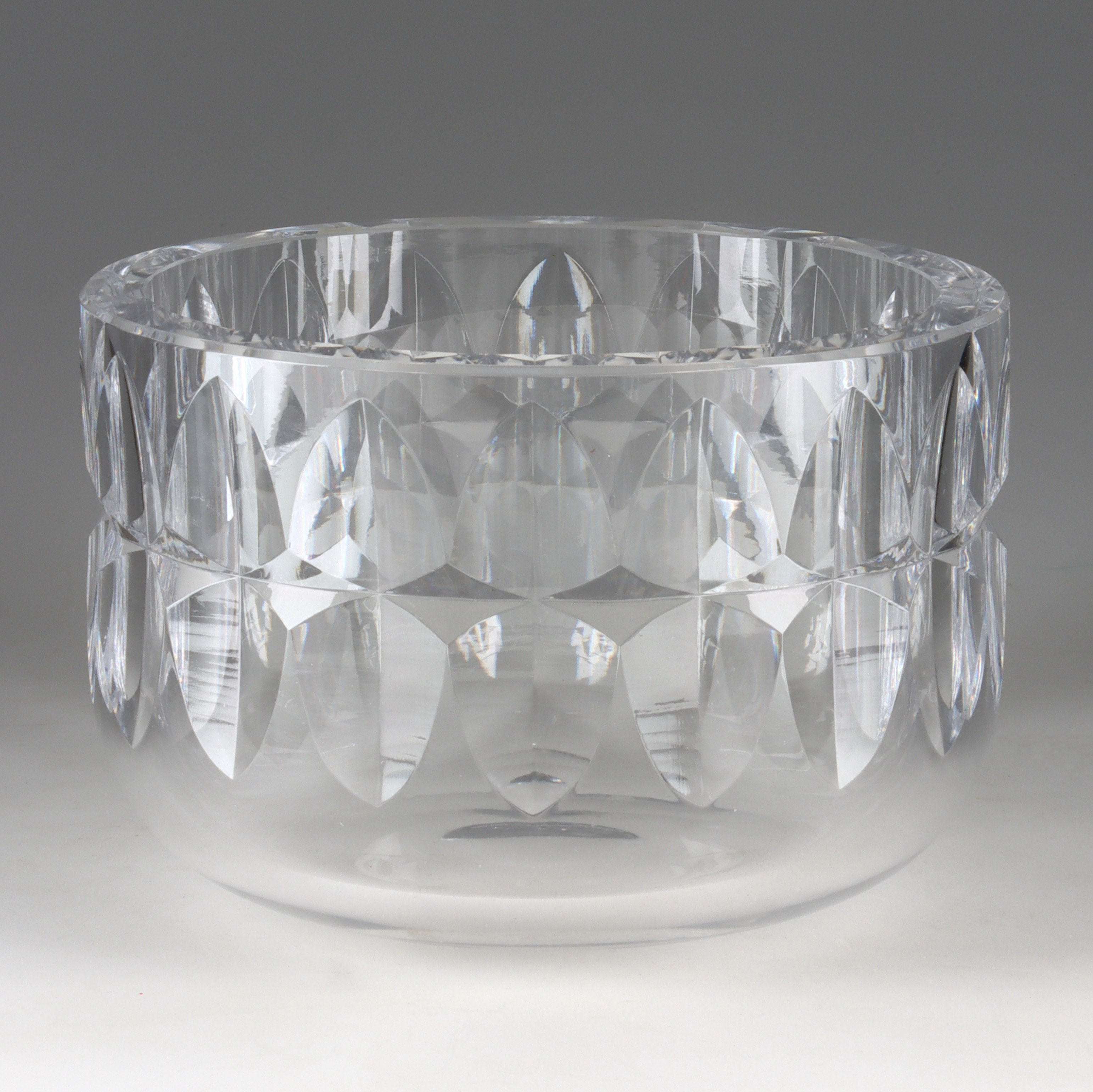 GÖRAN WÄRFF. Skål, glas, "Prince", signerad. Kosta. 1900-tal.