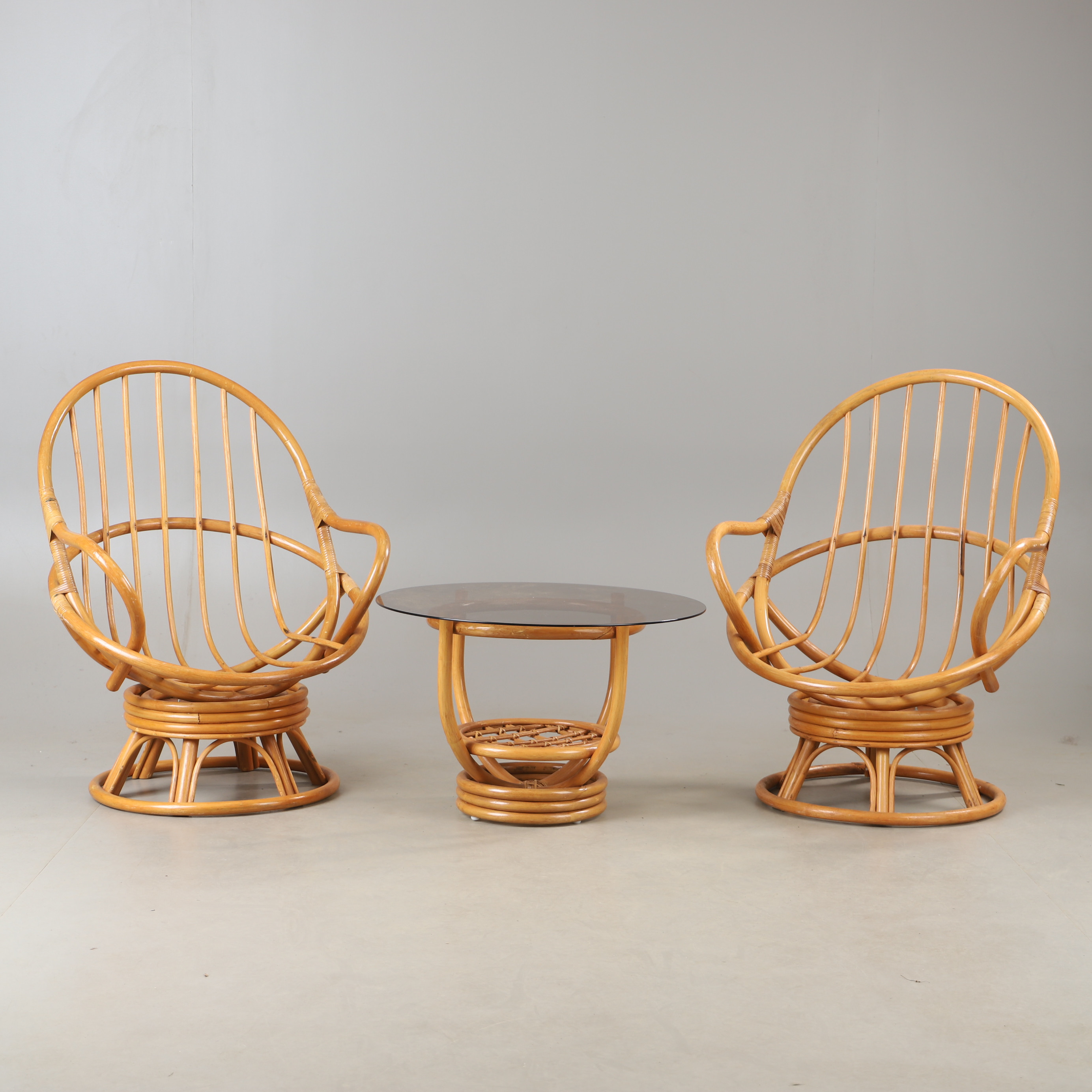 SITTGRUPP, 3 delar, rotting, 1900-talets andra hälft.