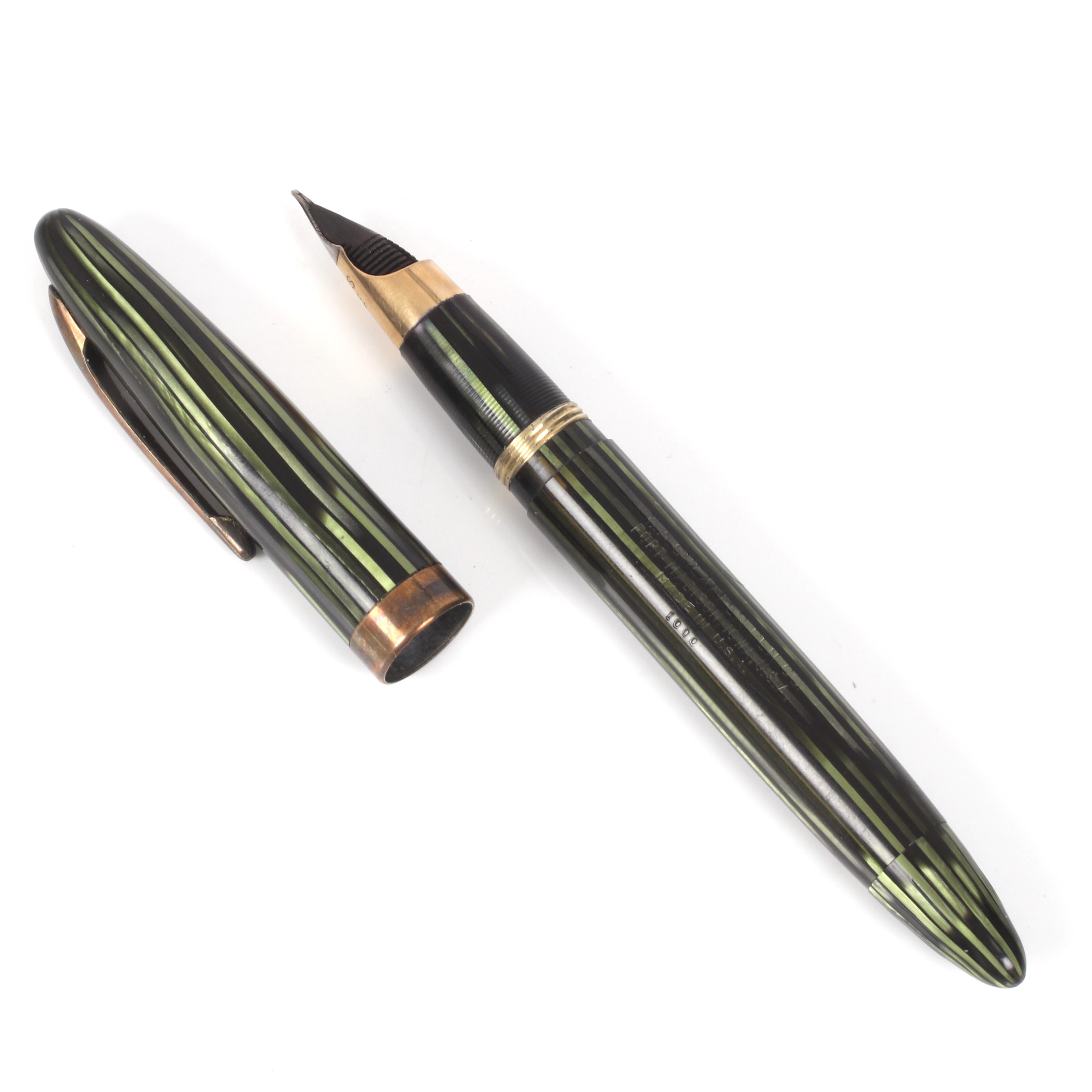 RESERVOARPENNA, Triumph 1000, Sheaffer, 14k stift, USA.