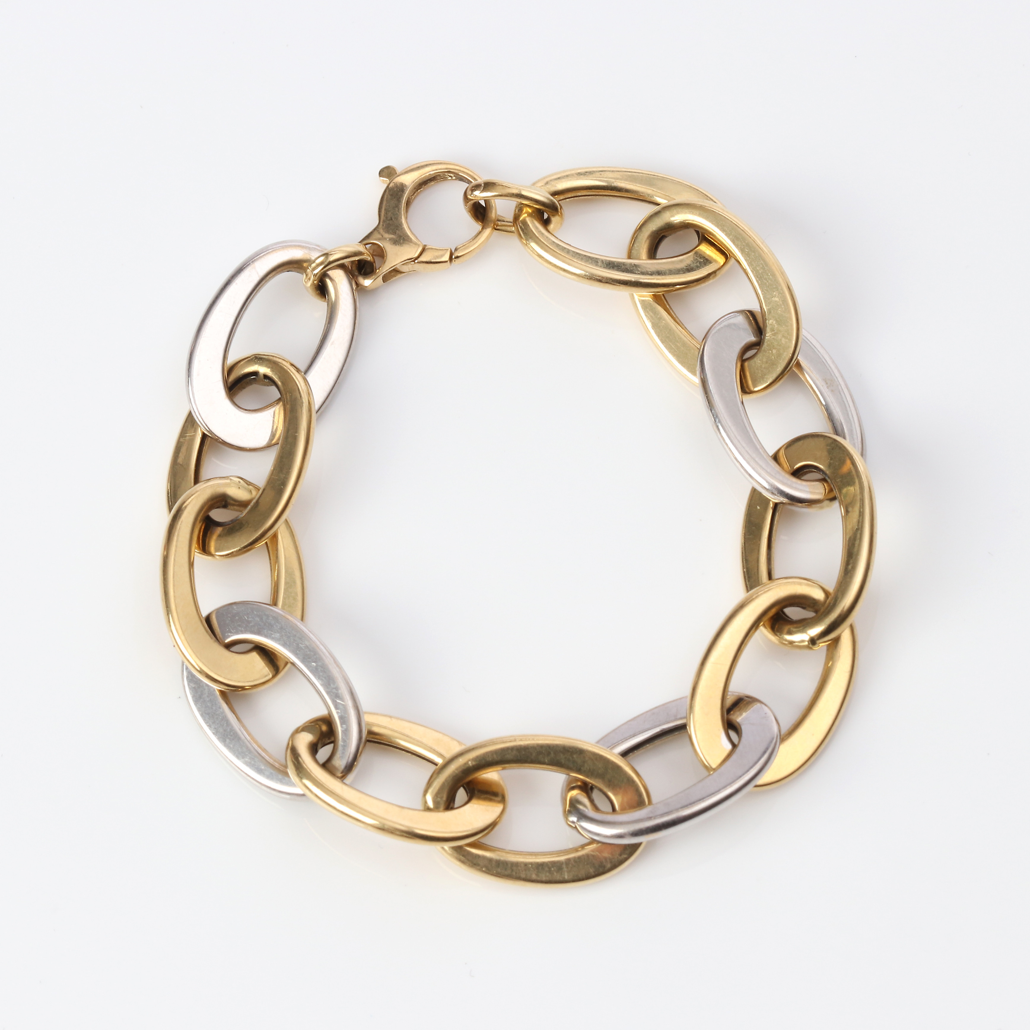 ARMBAND. 18k röd- och vitguld, Svedbom & Co, vikt ca 18,4 gram.