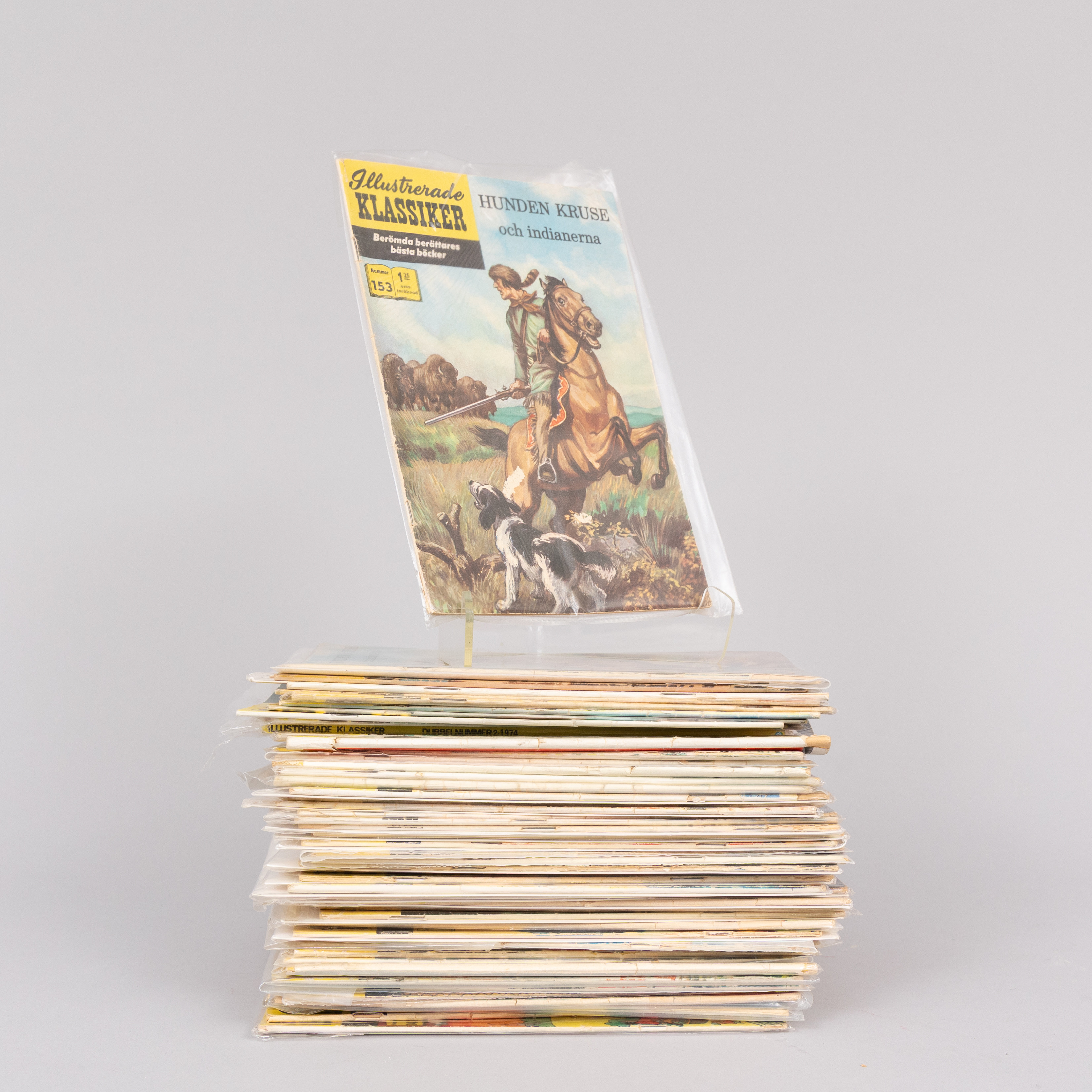 SERIETIDNINGAR, 'Illustrerade Klassiker', 51 st, 1950/70-tal.