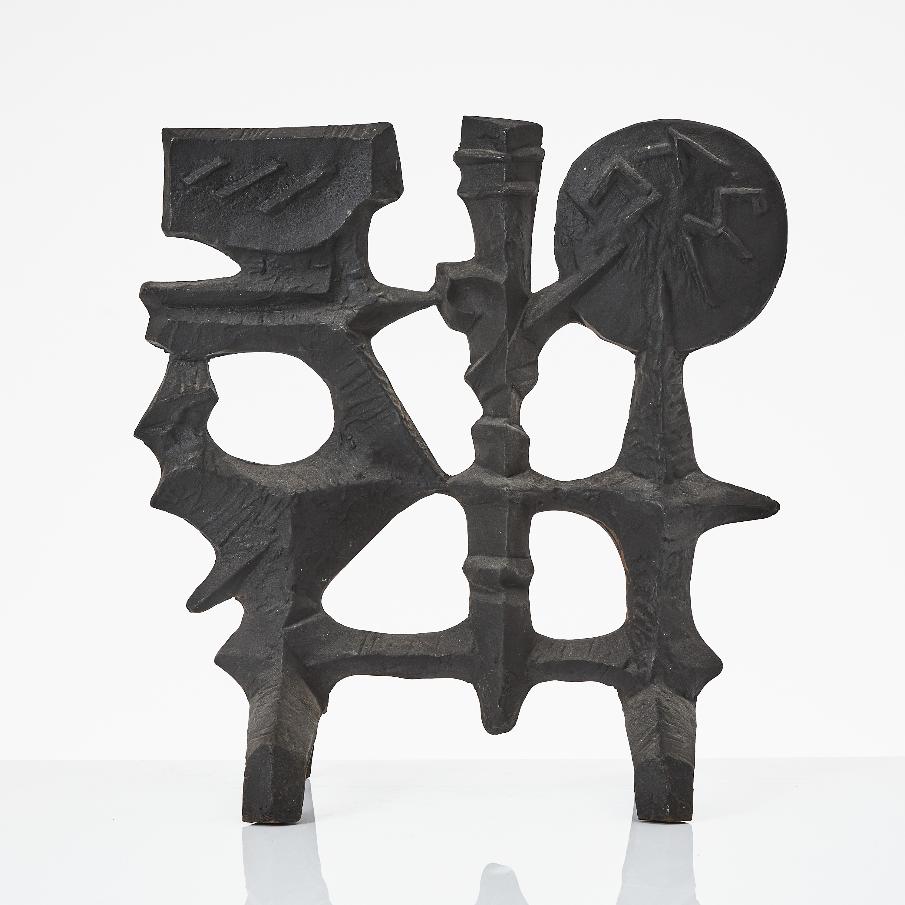 OLLE HERMANSSON. Brasgaller, eldhund, gjutjärn, Husqvarna.