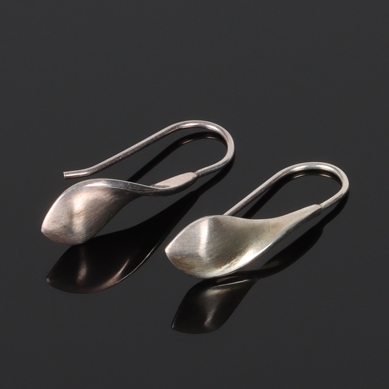 (6C22) ÖRHÄNGEN, ett par, Sterling silver, 1900-tal.