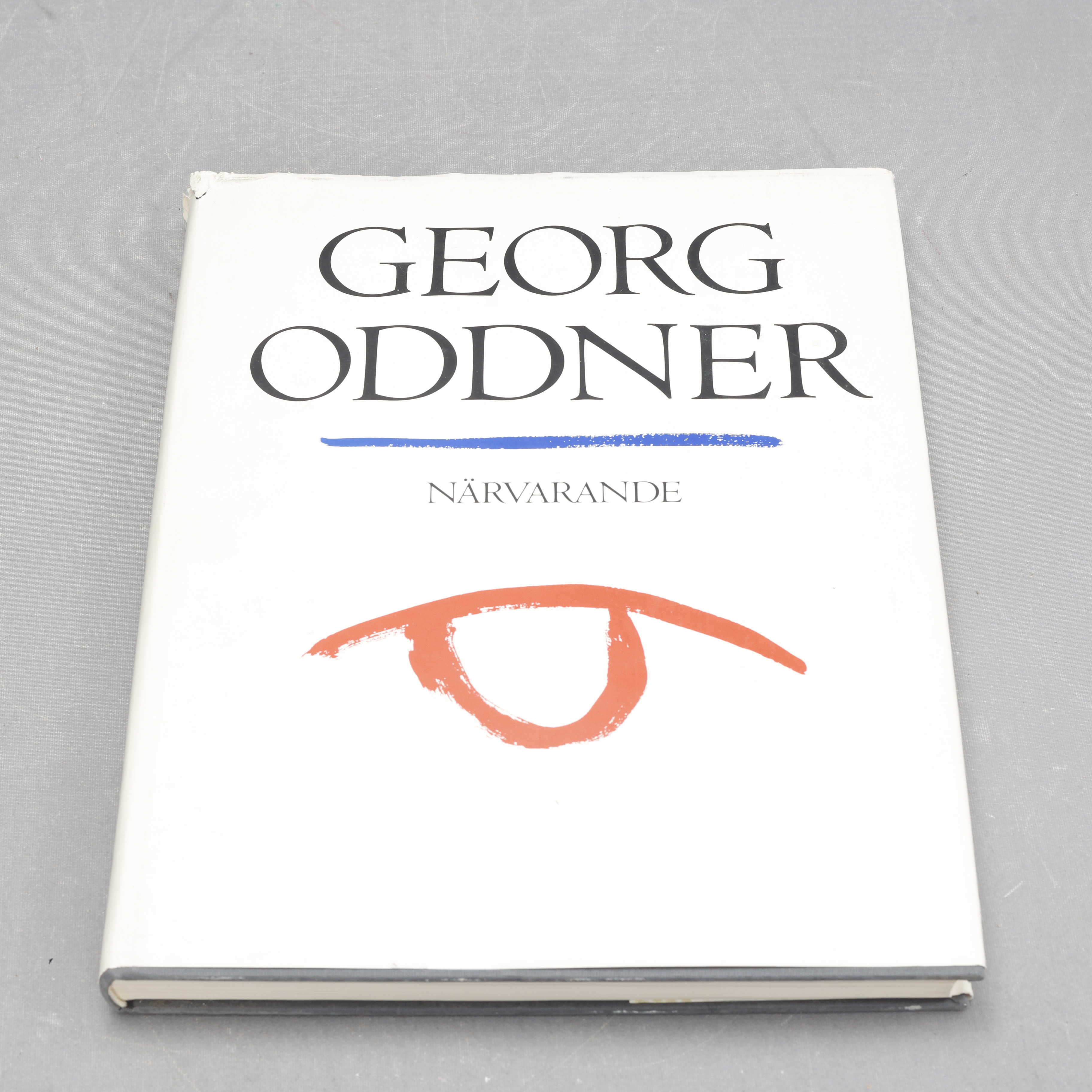 GEORG ODDNER. Bok, foto, "Närvarande", 1984.