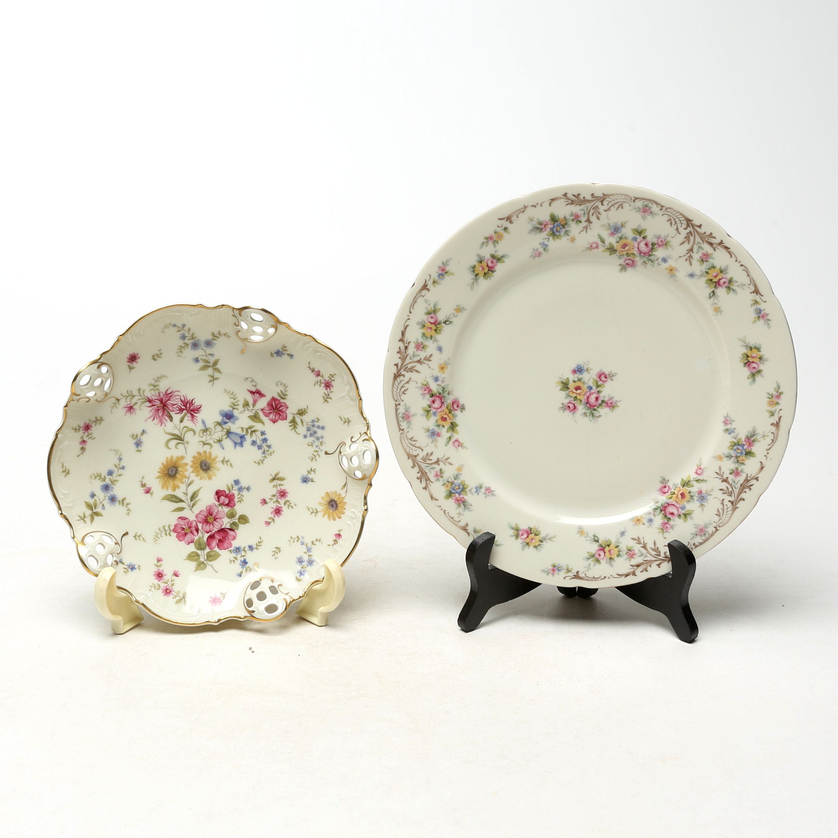 FAT, 2 st, porslin, Rosenthal och Thun.