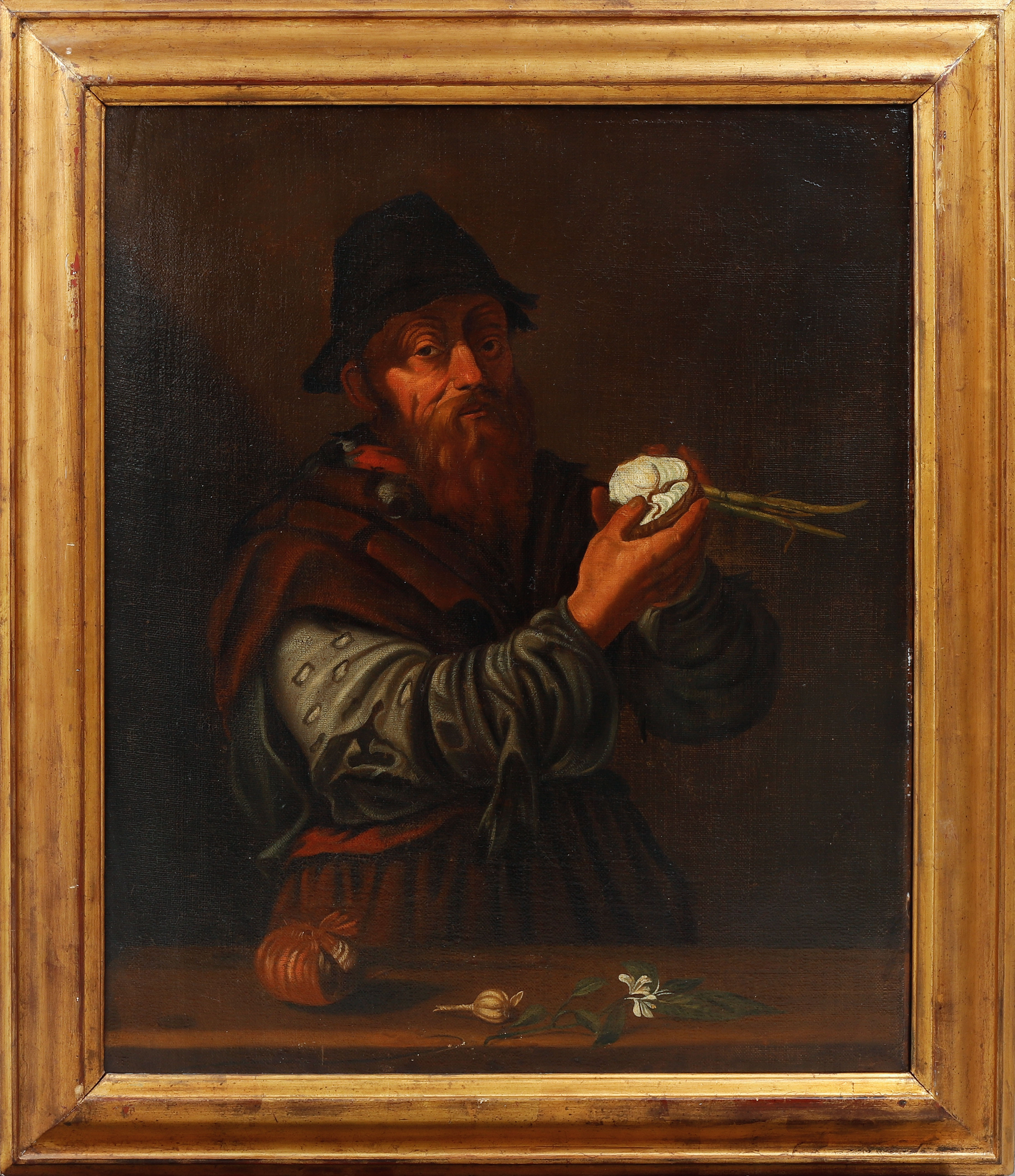 JUSEPE DE RIBERA. Efter. Allegori över doft, olja på duk, 1700-tal.