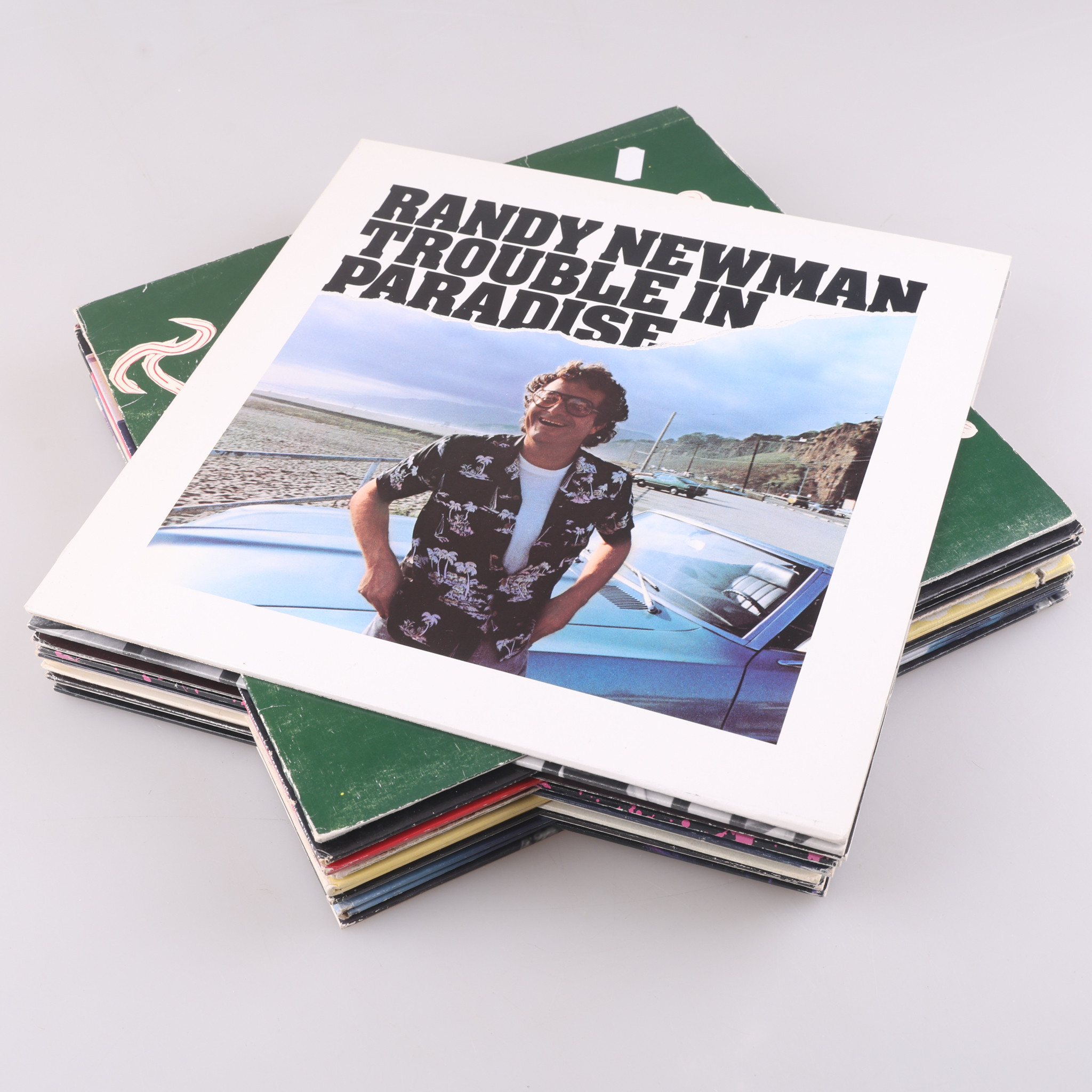 VINYLSKIVOR, 17 stycken, blandade artister.