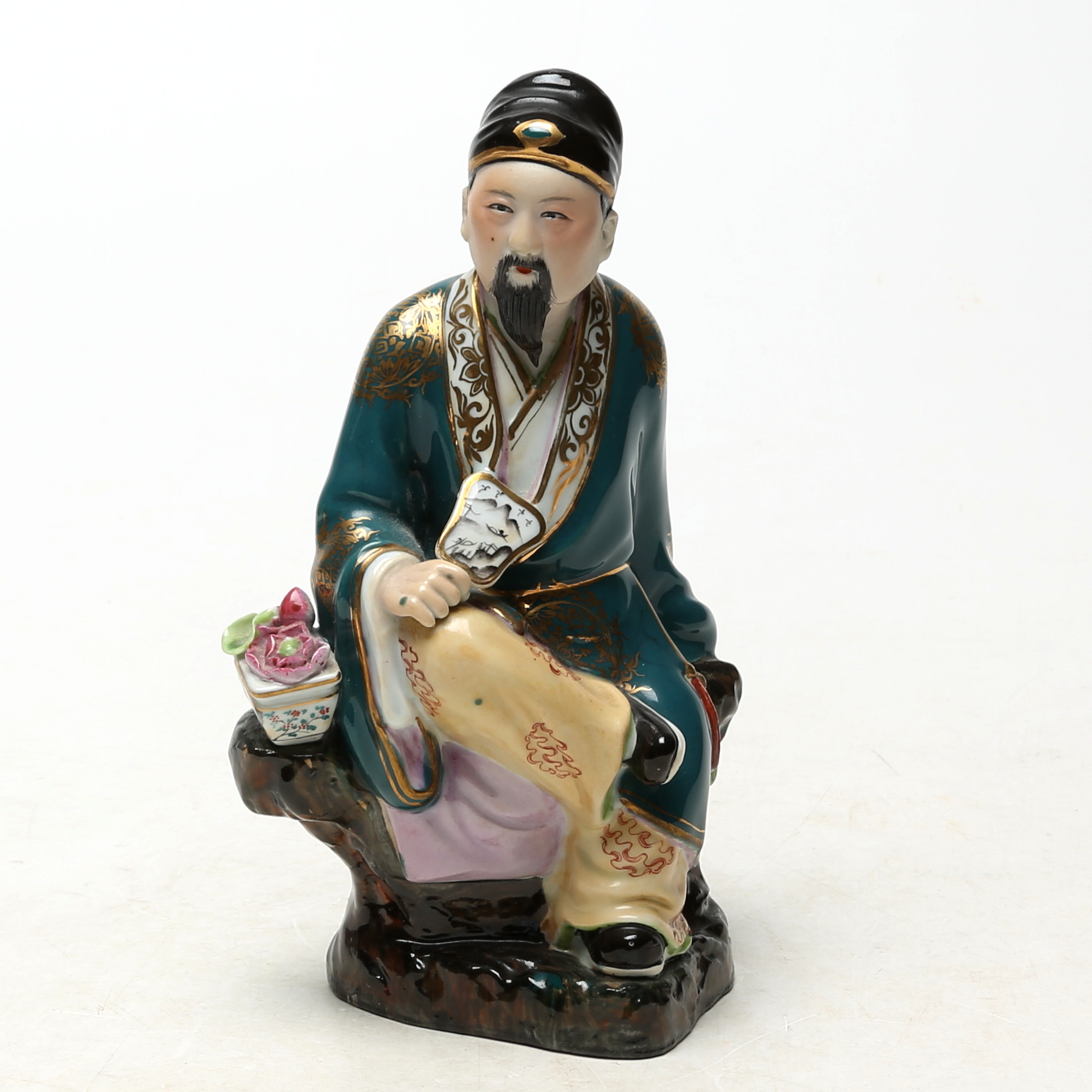 FIGURIN, porslin, sannolikt Japan.