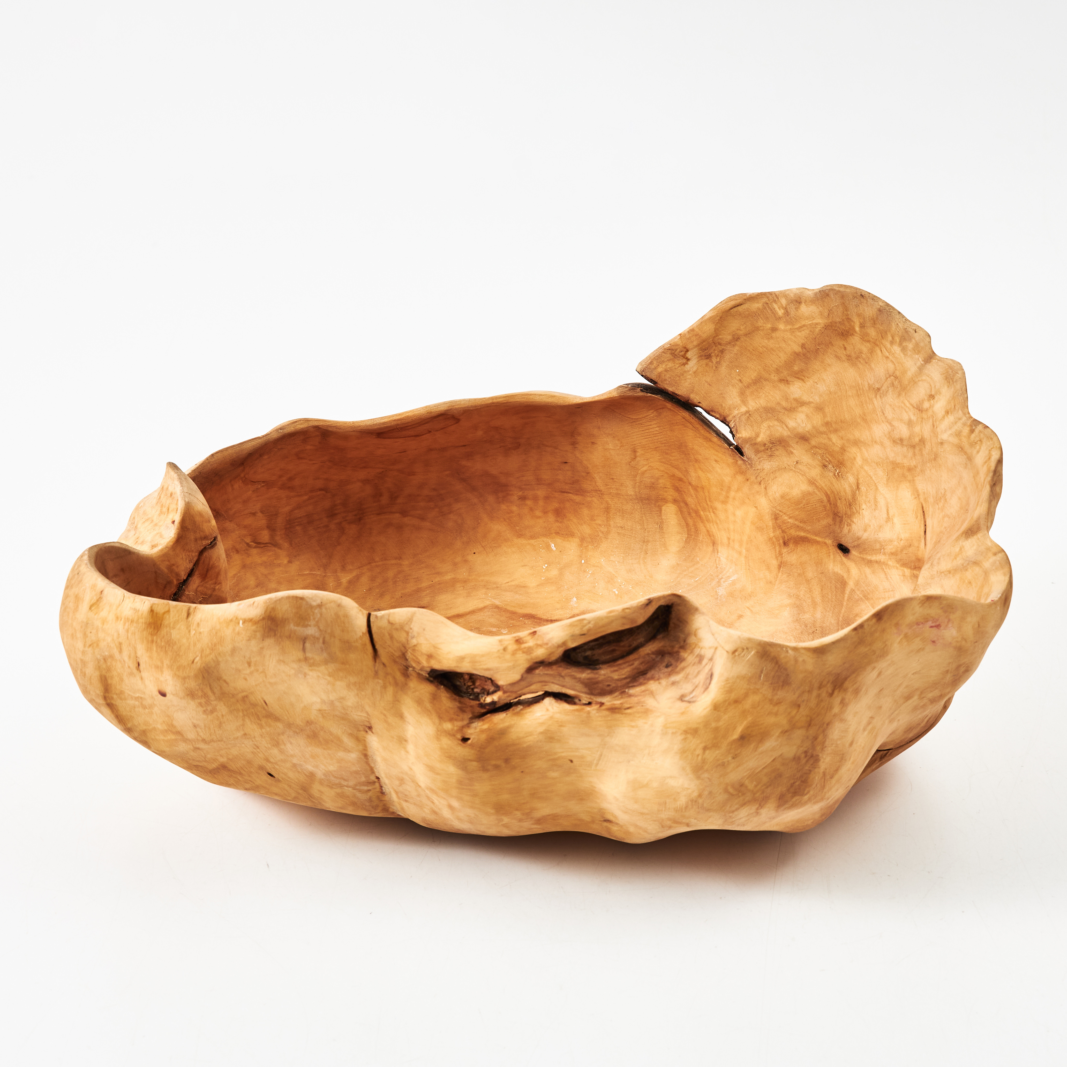 VRIL, skål, björk, 1900-talets andra hälft, bomärke.