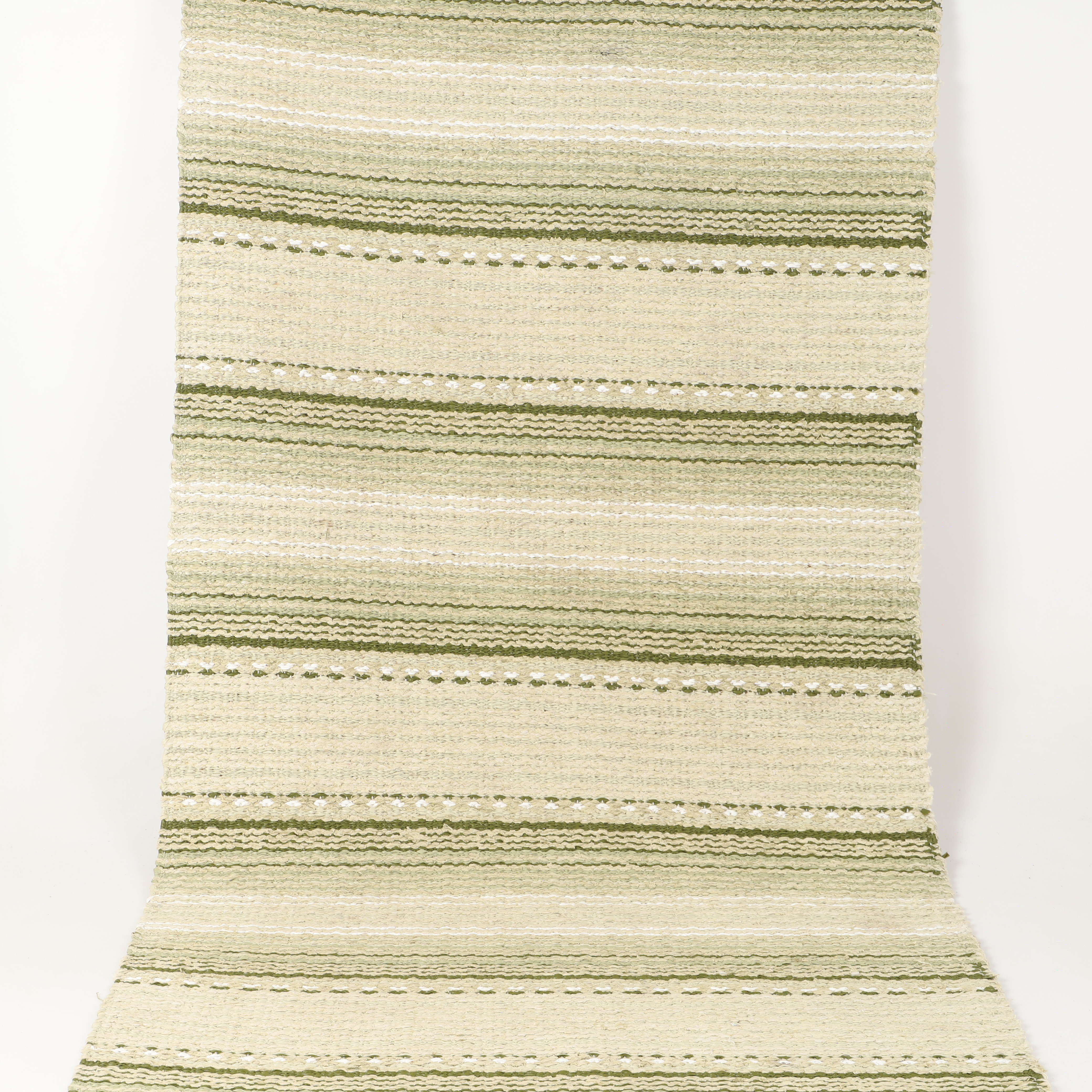 TRASMATTA, textil med plastinslag, 300 x 70 cm.