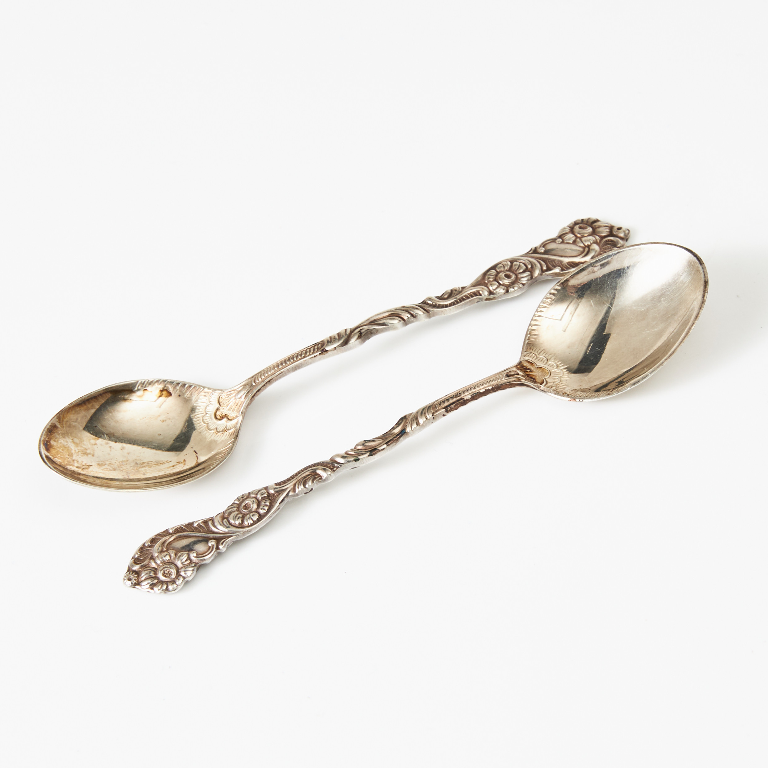 SKEDAR, 12 stycken, silver, Matsilver AB, Stockholm 1940-tal.