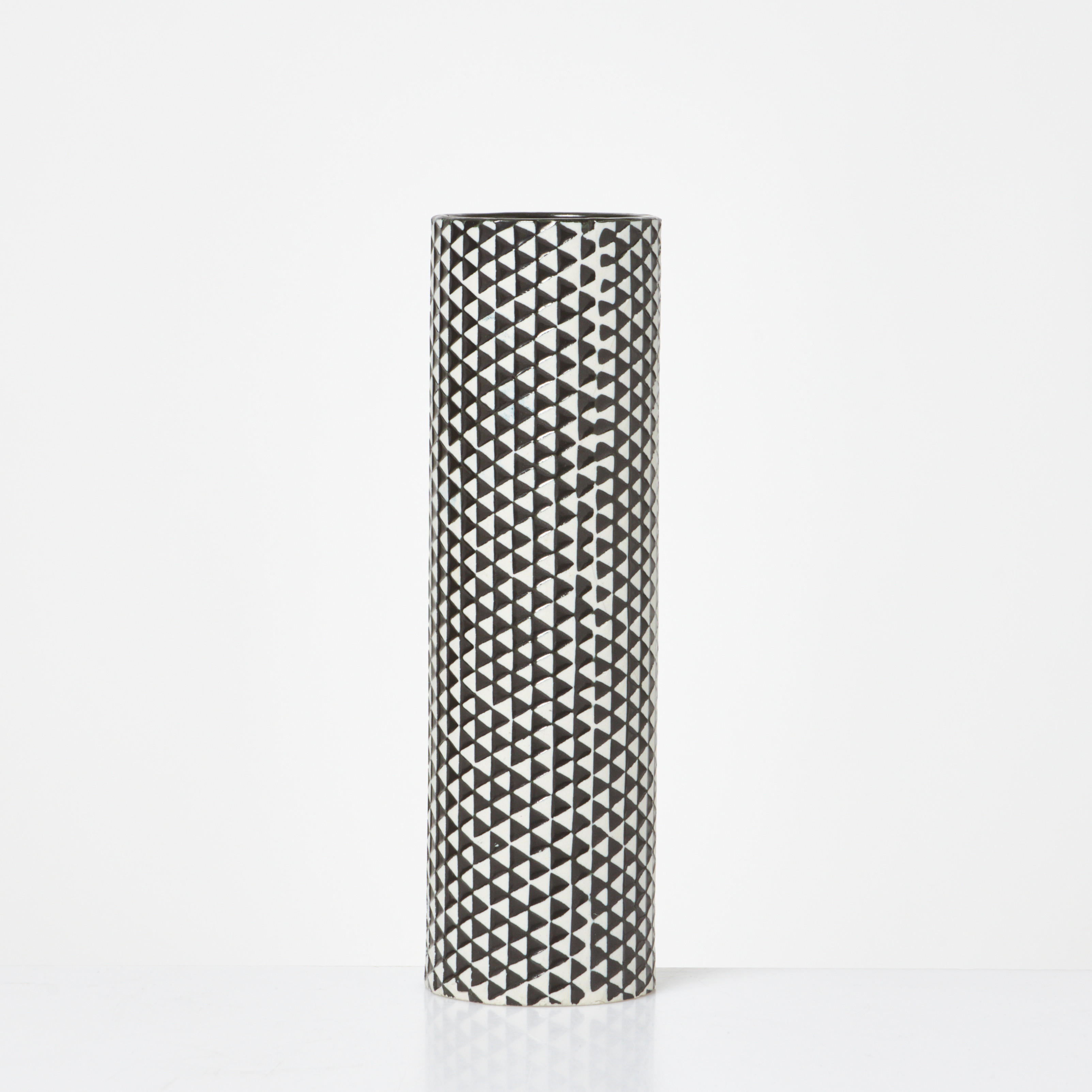 STIG LINDBERG. "Domino", vas, stengods, Gustasvberg.