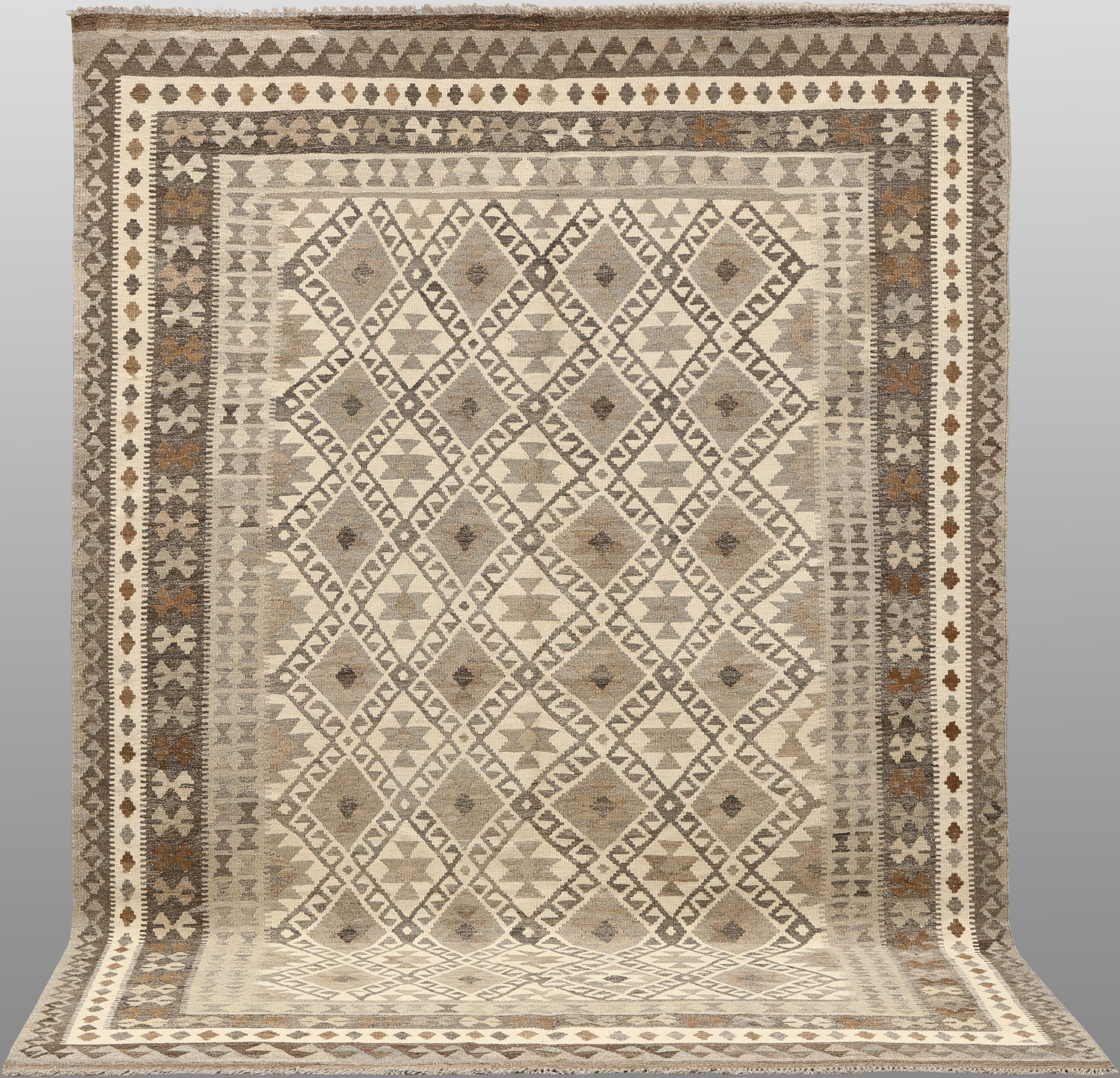 MATTA. Kelim naturfärgad, 297 x 199 cm.