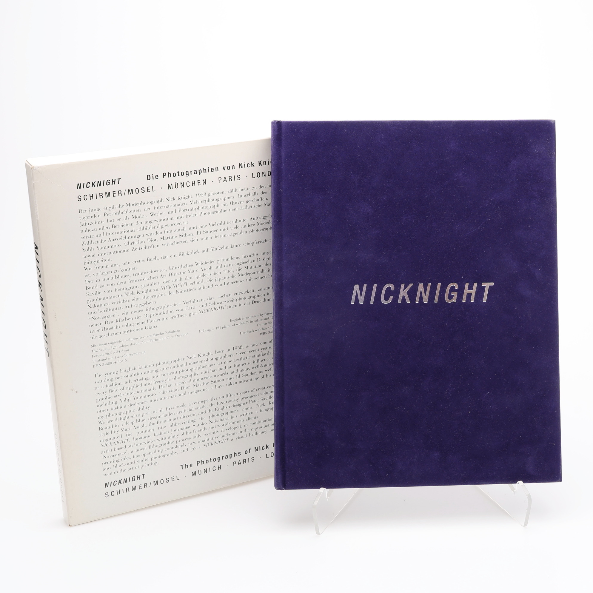 FOTO. DEN BRITTISKE FOTOGRAFEN NICK KNIGHTS "NICKNIGHT" I FÖRSTA UPPLAGAN, 1994.