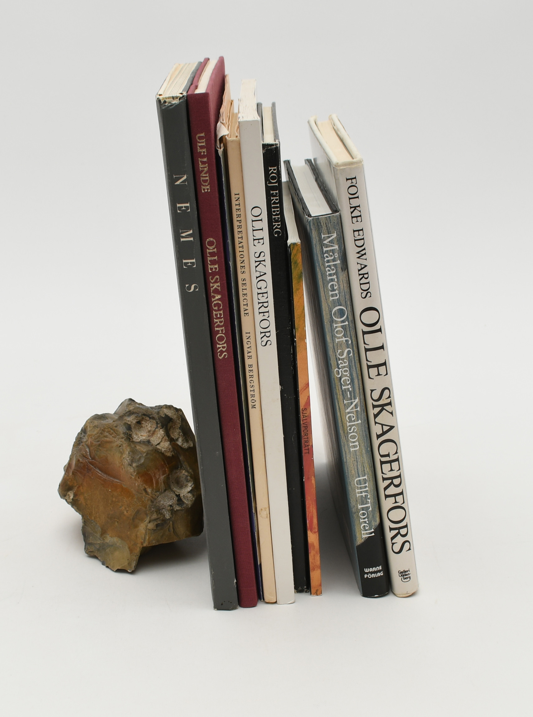 Konstnärer. Skagerfors, Friberg. 10 Volymer.