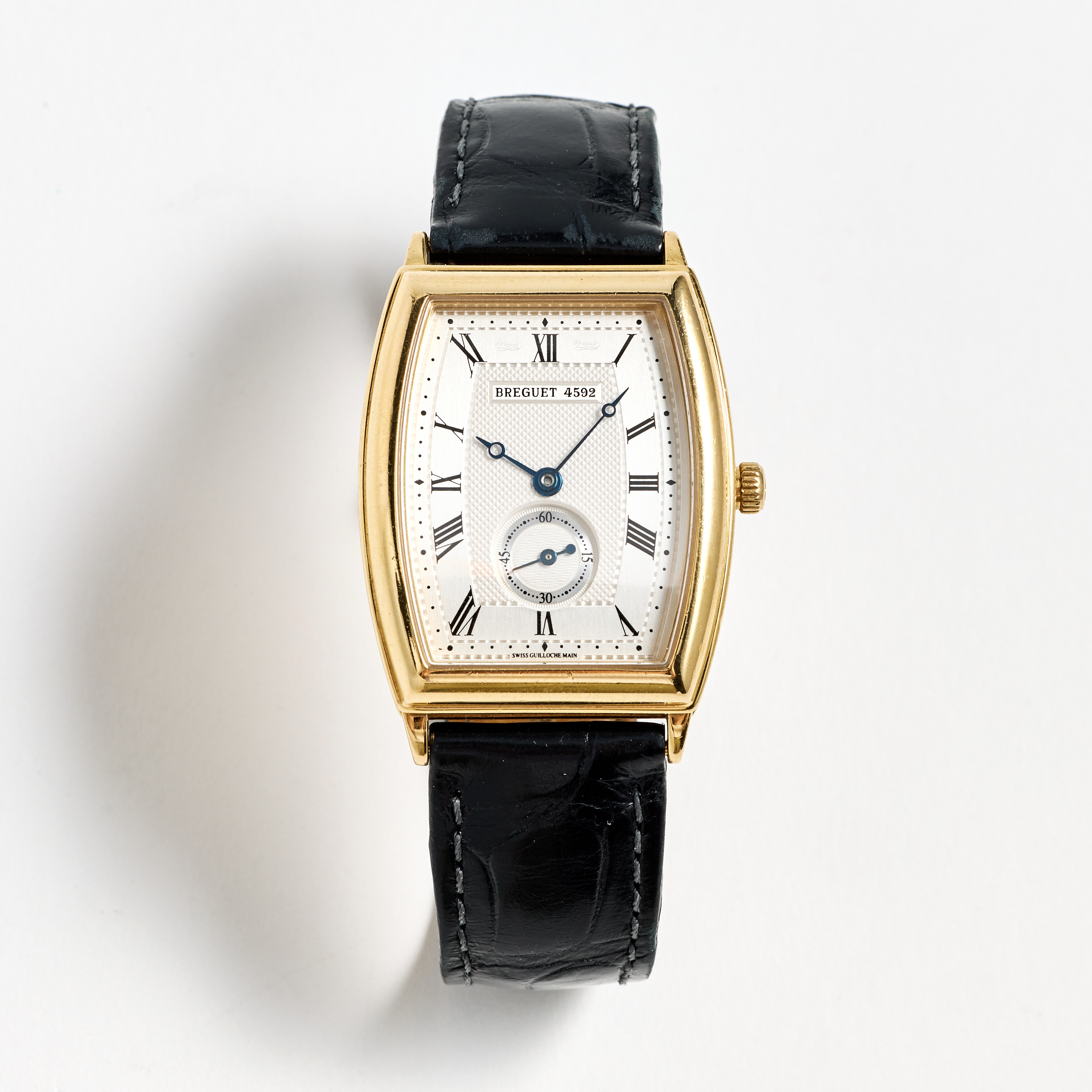 BREGUET, Heritage, armbandsur, 29 x 41 mm, 18K guld, certifikat, juli 1999.