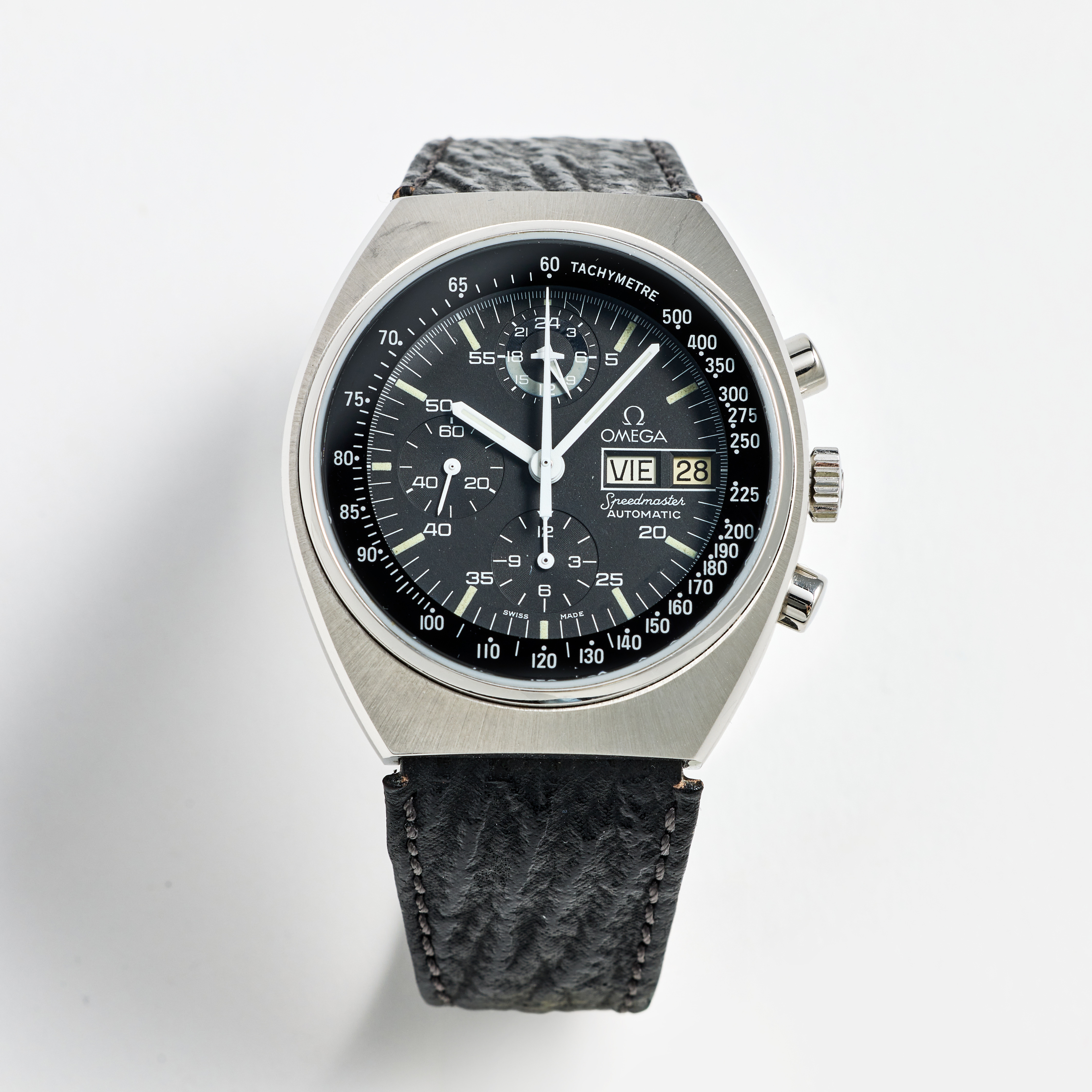 OMEGA, Speedmaster, "Mark 4,5", "Tachymetre", kronograf, armbandsur, 41,5 x 45 mm, stål, ca 1980.
