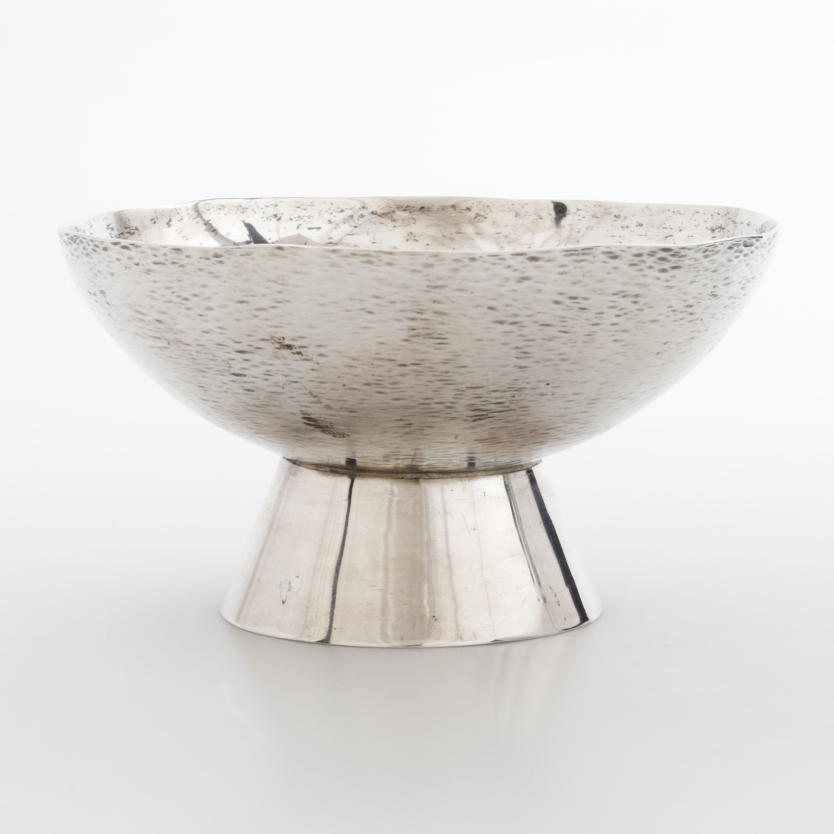 SKÅL, sterlingsilver, Selanders Guldsmedsaffär AB, Hässleholm, 1976, vikt 227 gram.