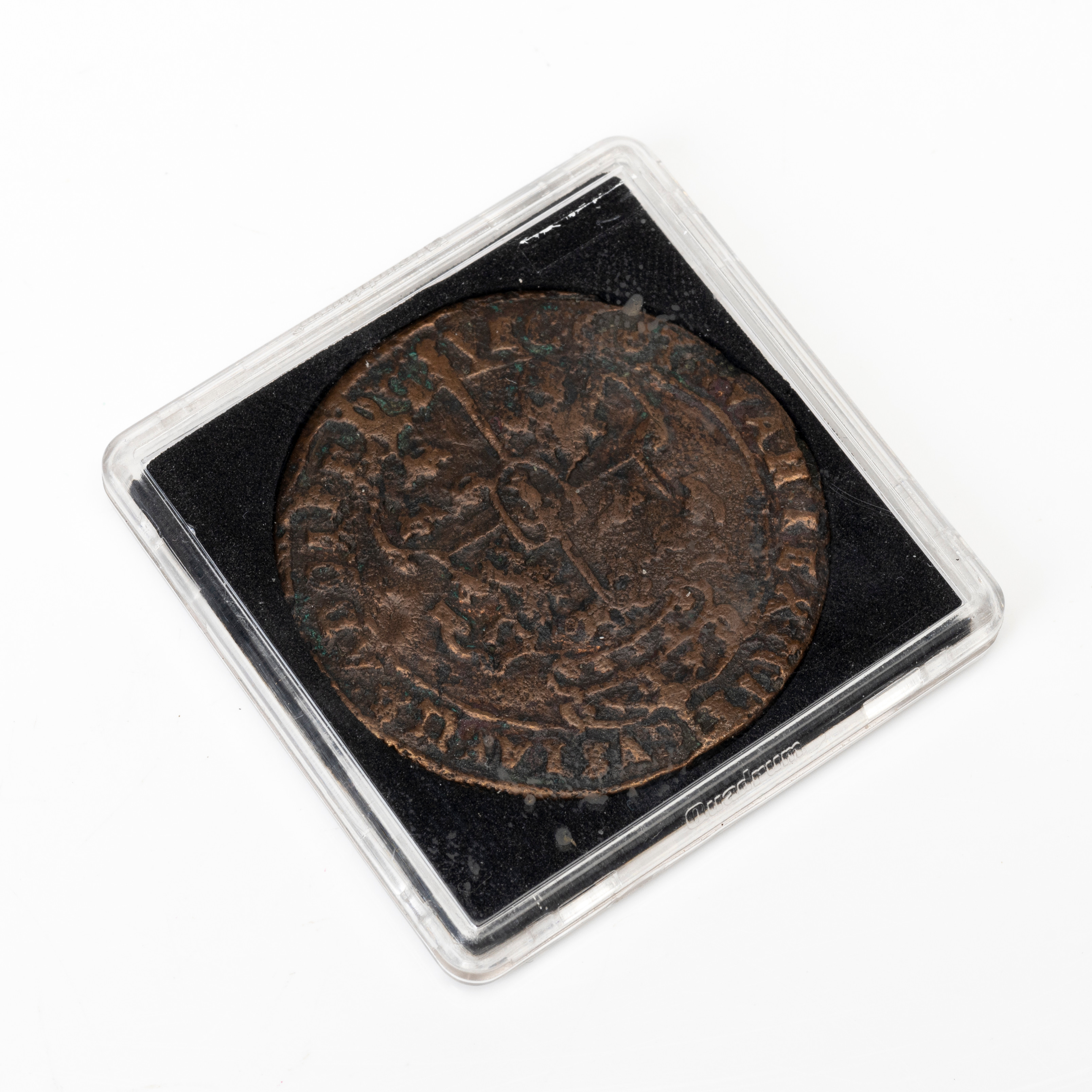 MYNT, koppar, Gustav II Adolf, 1 öre, 1628.