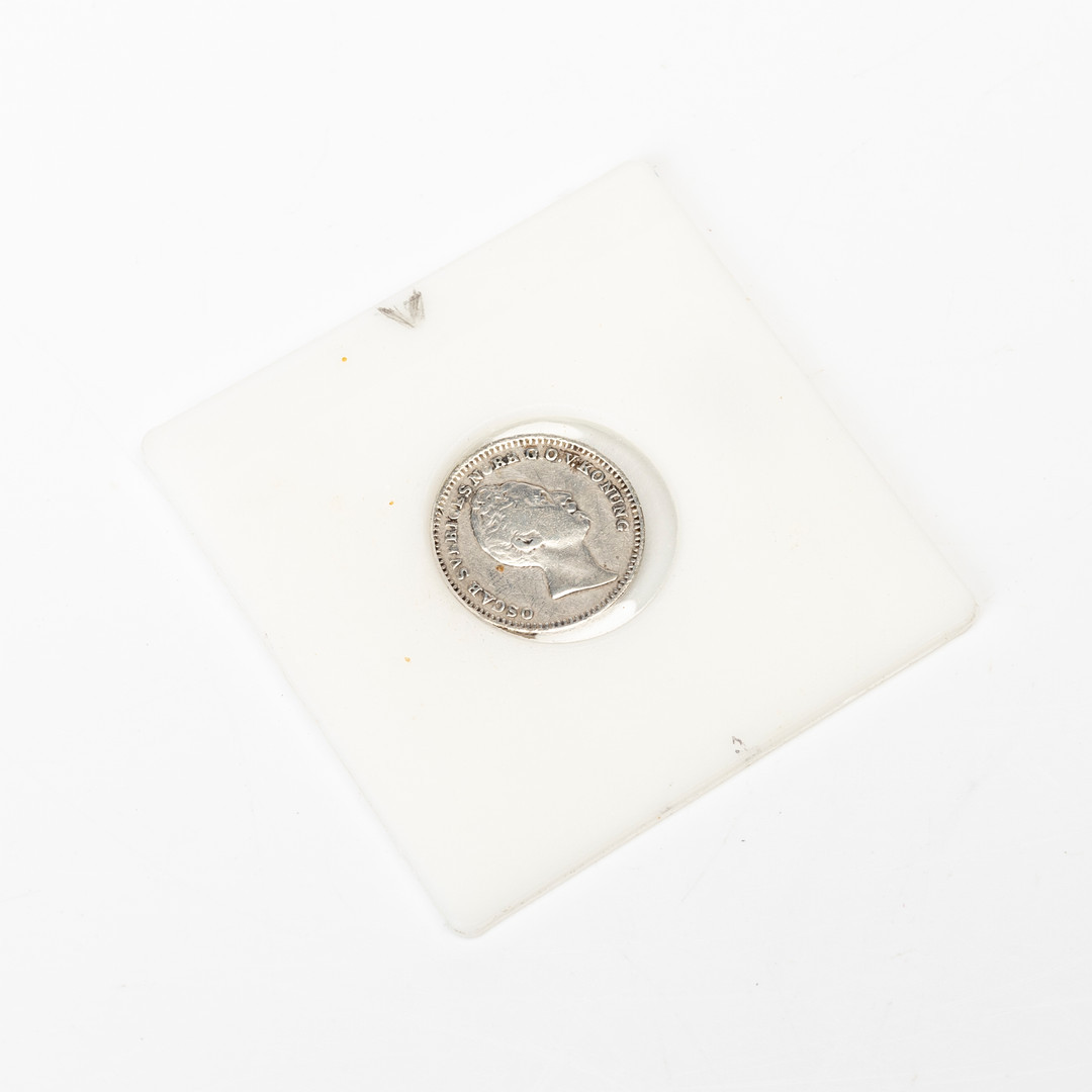 MYNT, silver, Oscar I, 1/16 riksdaler specie, 1850.