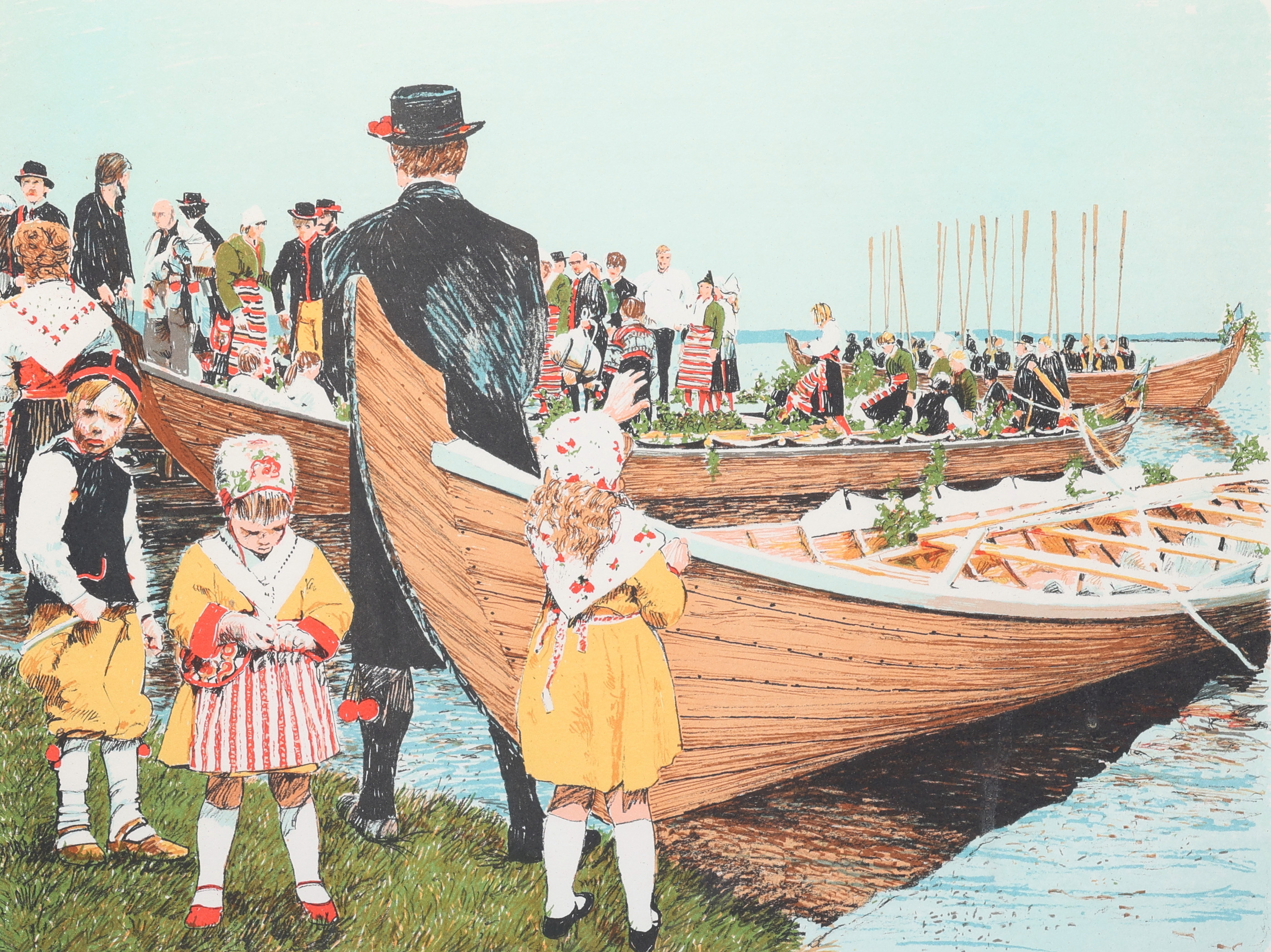 GÖRAN HAHNE. Litografi, signerad, numrerad EA 7/10.