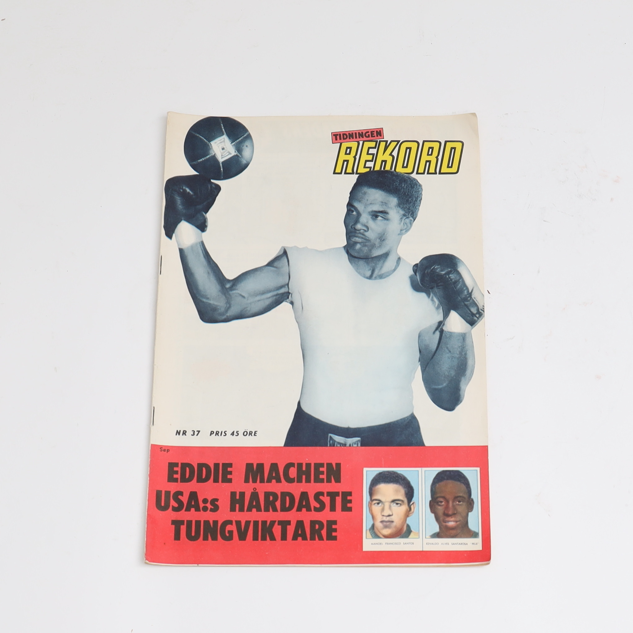 TIDNINGEN REKORD, "pelé" Nr 37, 1958.