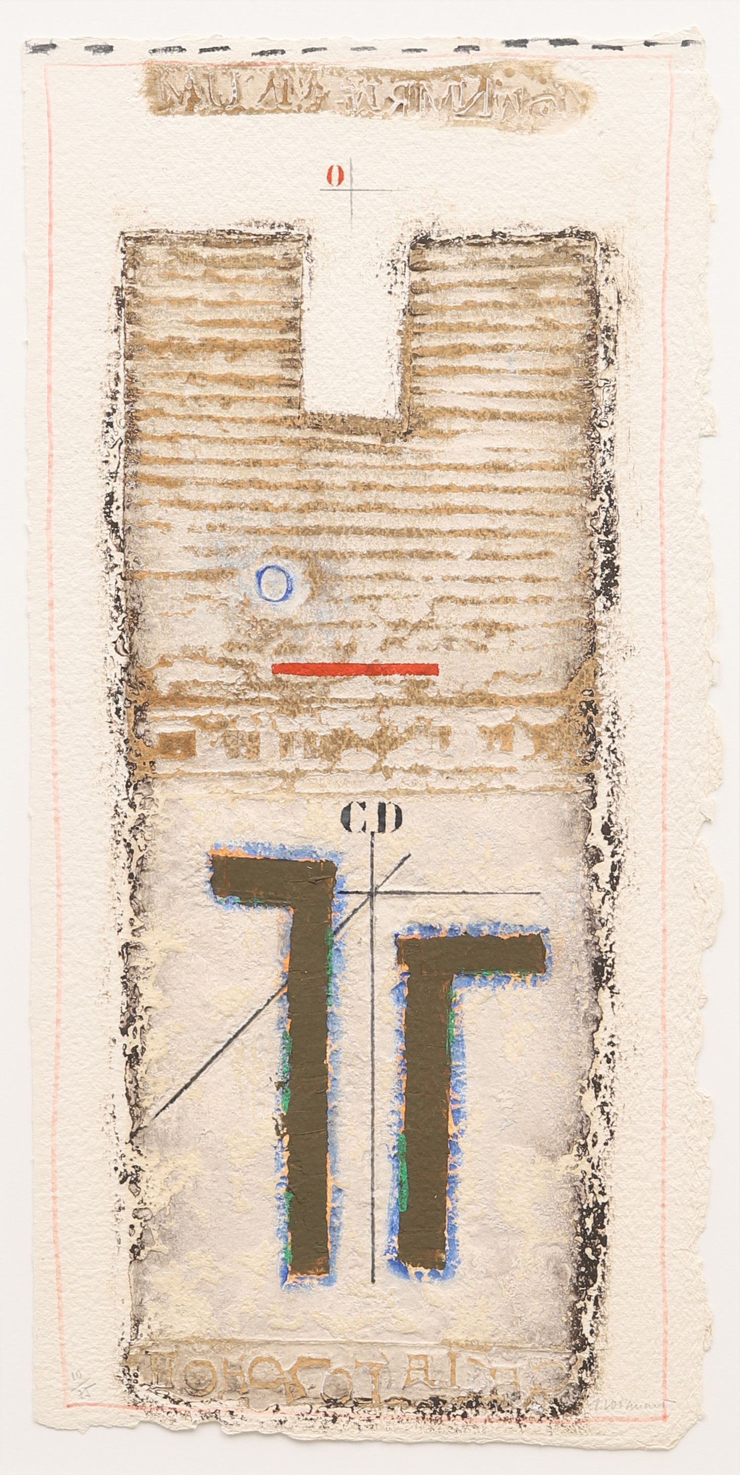 JAMES COIGNARD. CARBORUNDUMETSNING, signerad och numrerad 10/75.