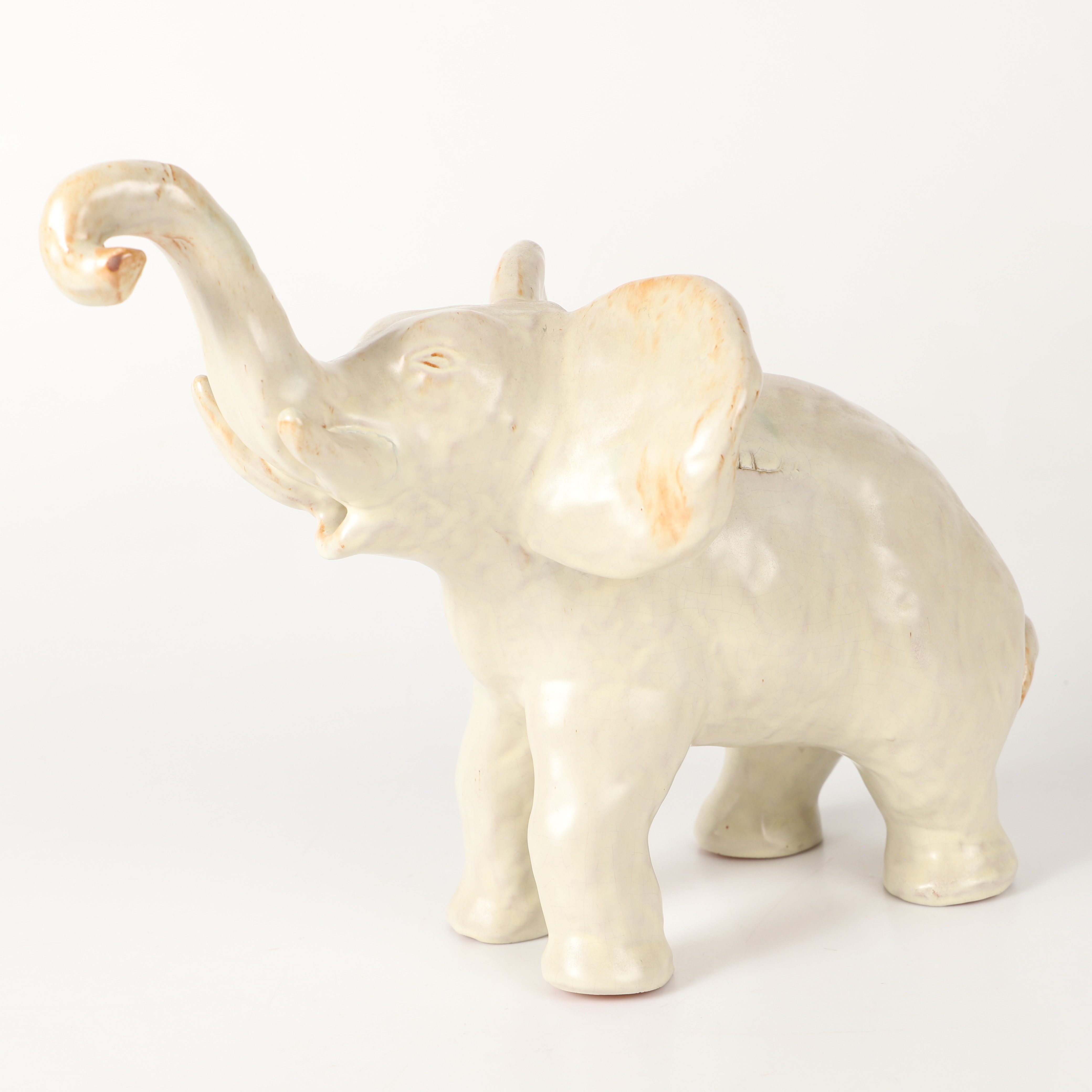 FIGURIN, elefant, keramik, Andersson och Johansson, Höganäs.
