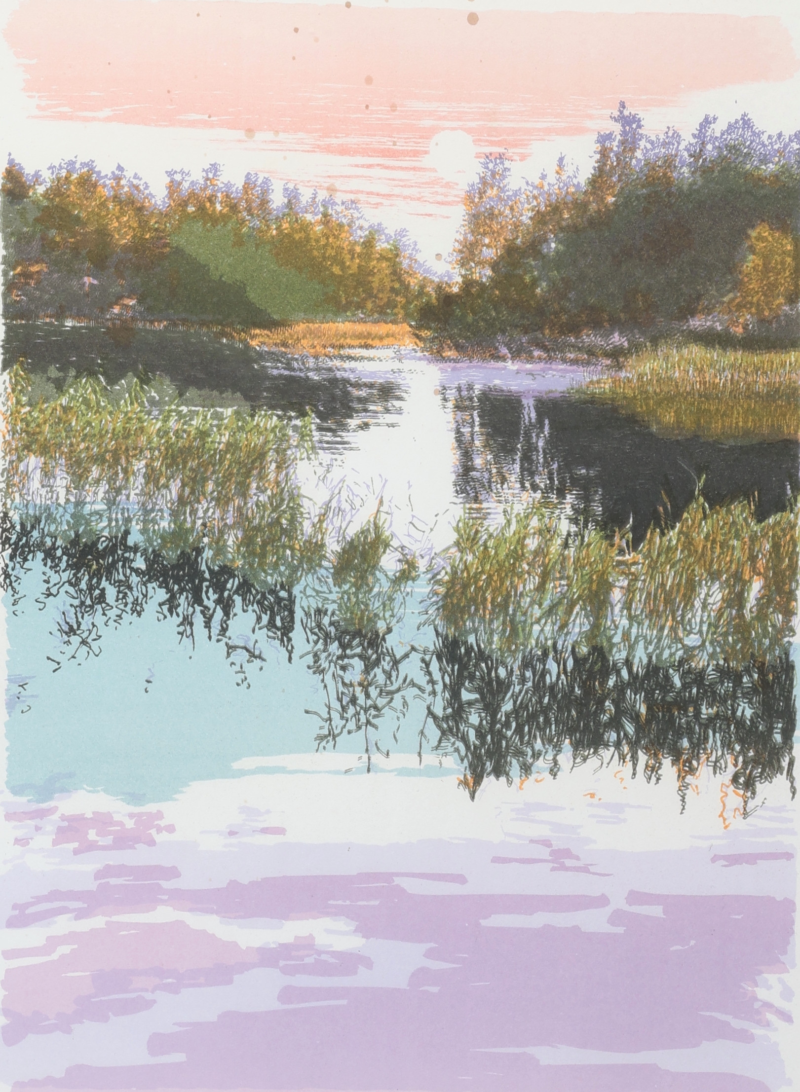 GÖRAN HAHNE. Litografi, signerad, numrerad 228/290.