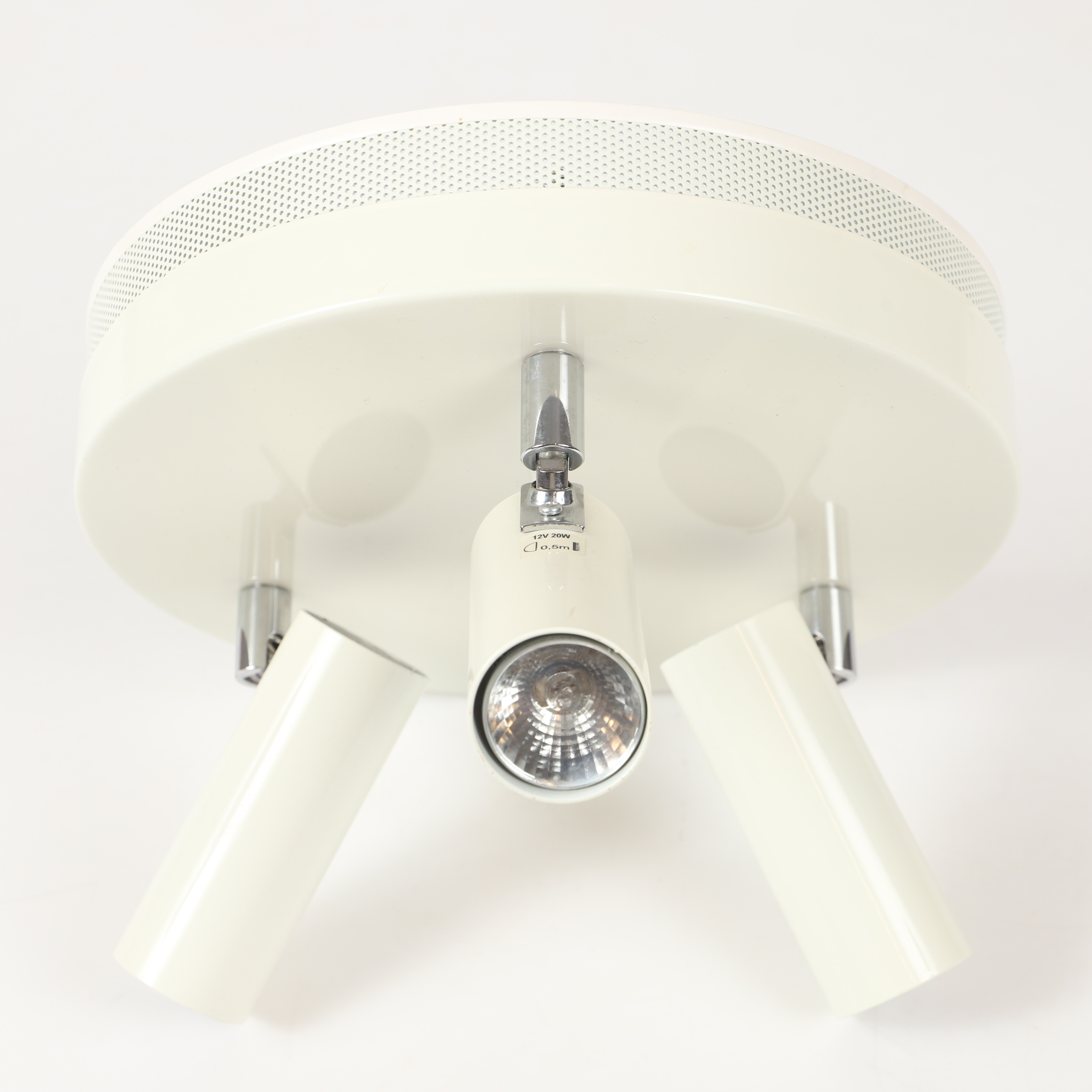 TAKLAMPA, "Puck 3" Åke Hultgren för Örsjö belysning.