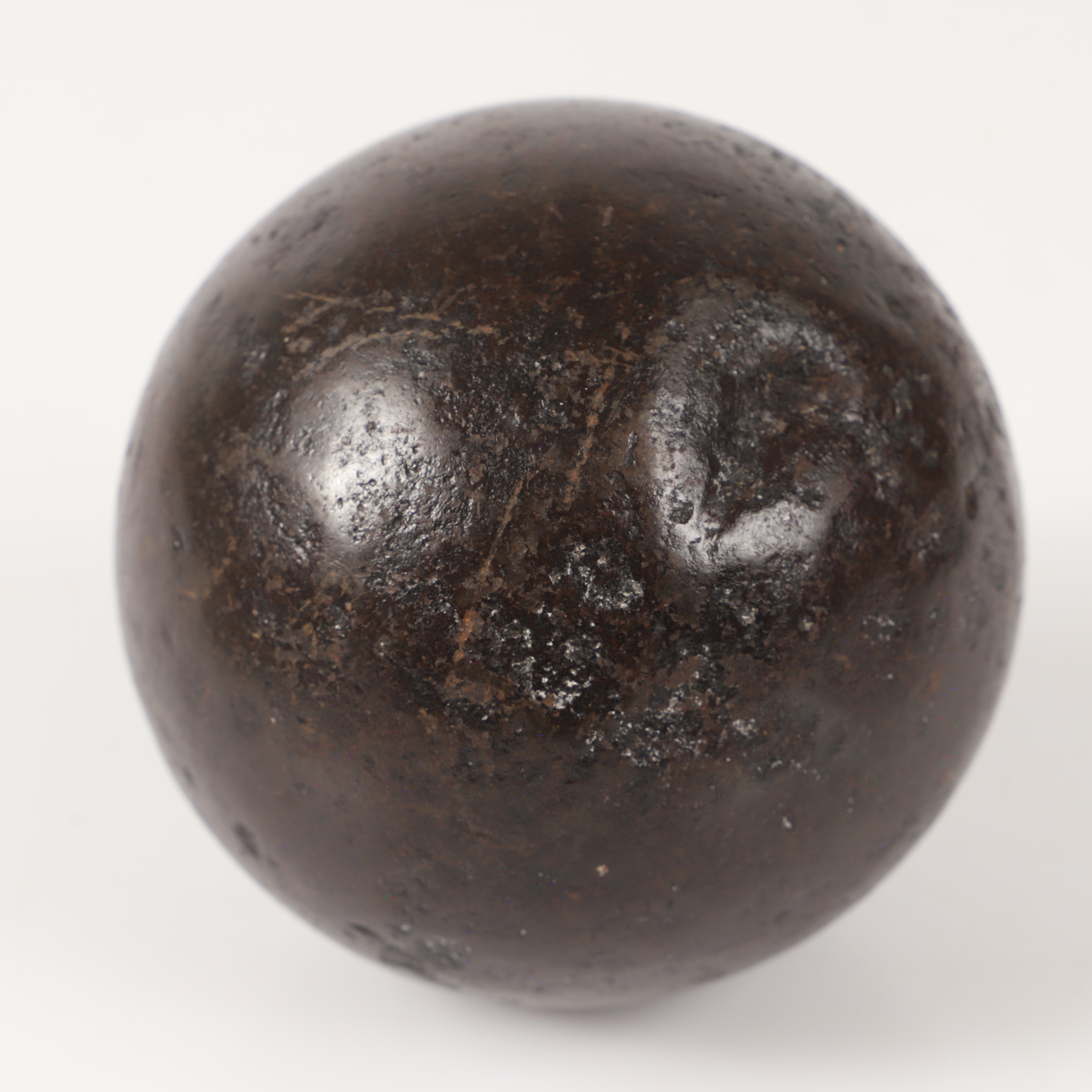 KANONKULA, större modell, järn, 1800/1900-tal.