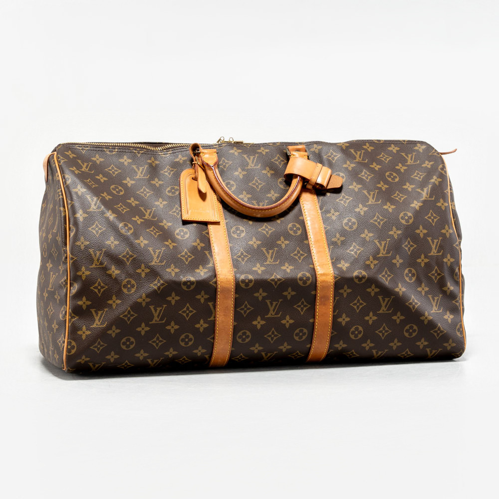 LOUIS VUITTON. Weekendbag, "Keepall 55", 1991.