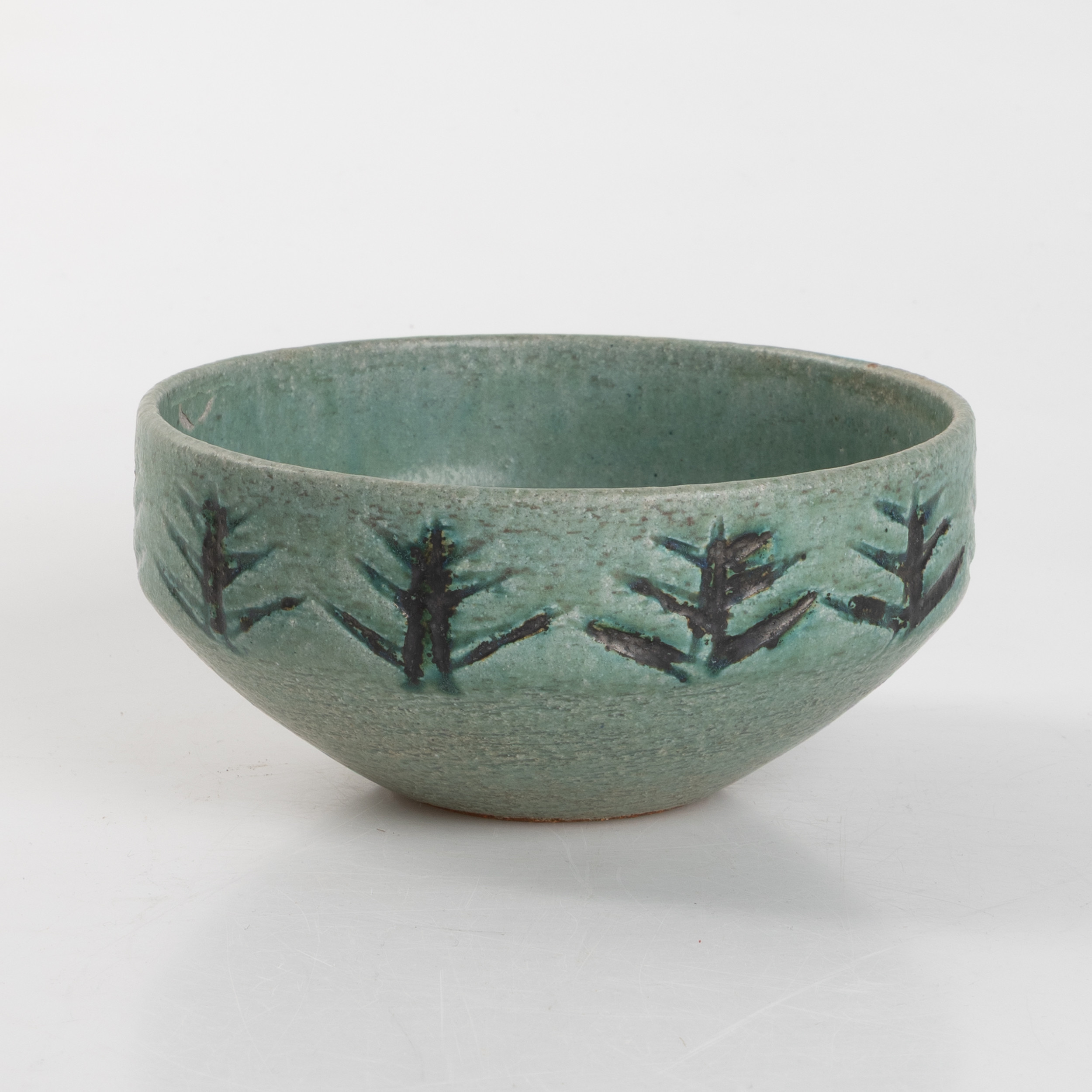 EVA STAEHR-NIELSEN. Skål, glaserat stengods, Saxbo, Danmark, 1950/60-tal.