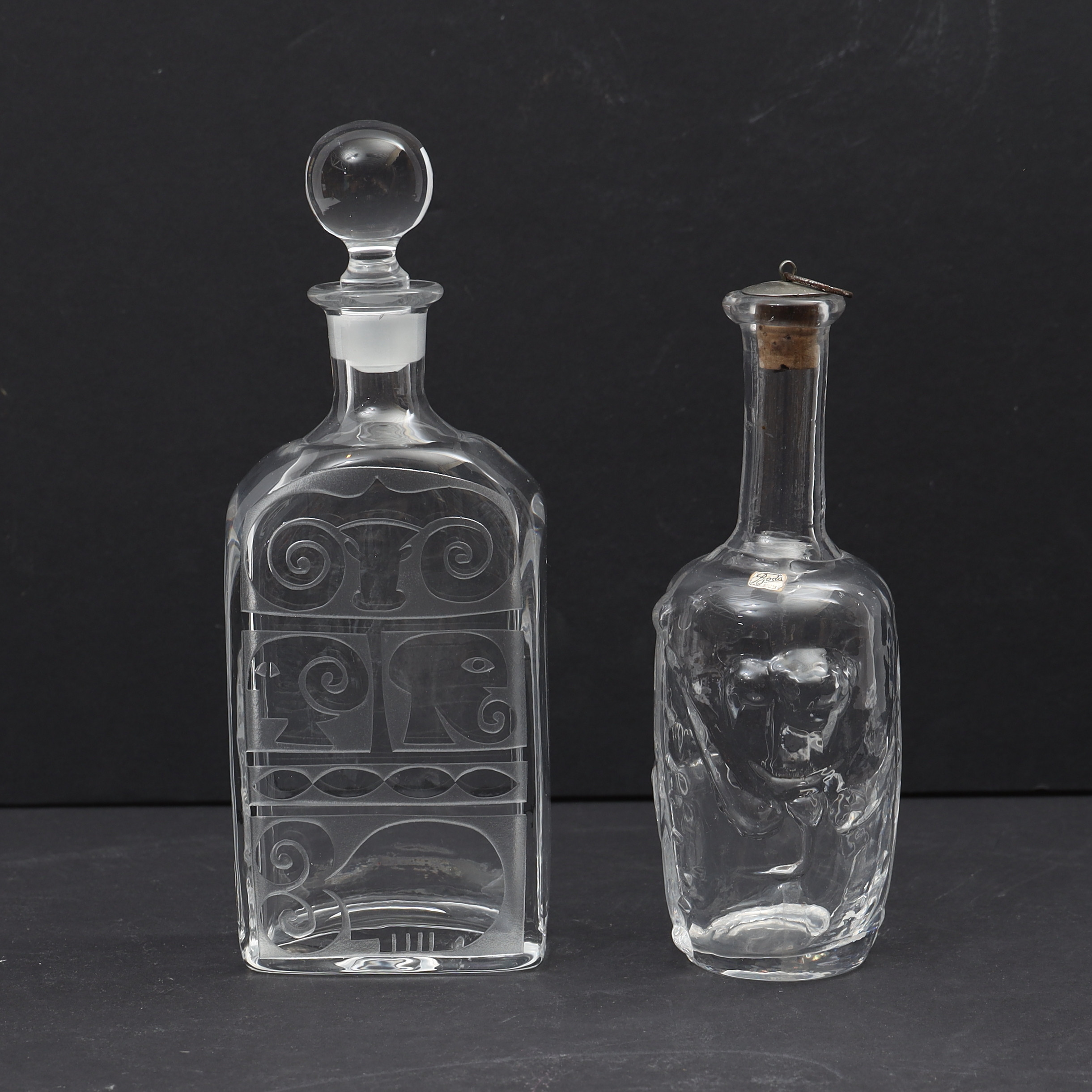 KARAFFER, 2st, Bertil vallien för Åfors samt Erik Höglund för Boda.