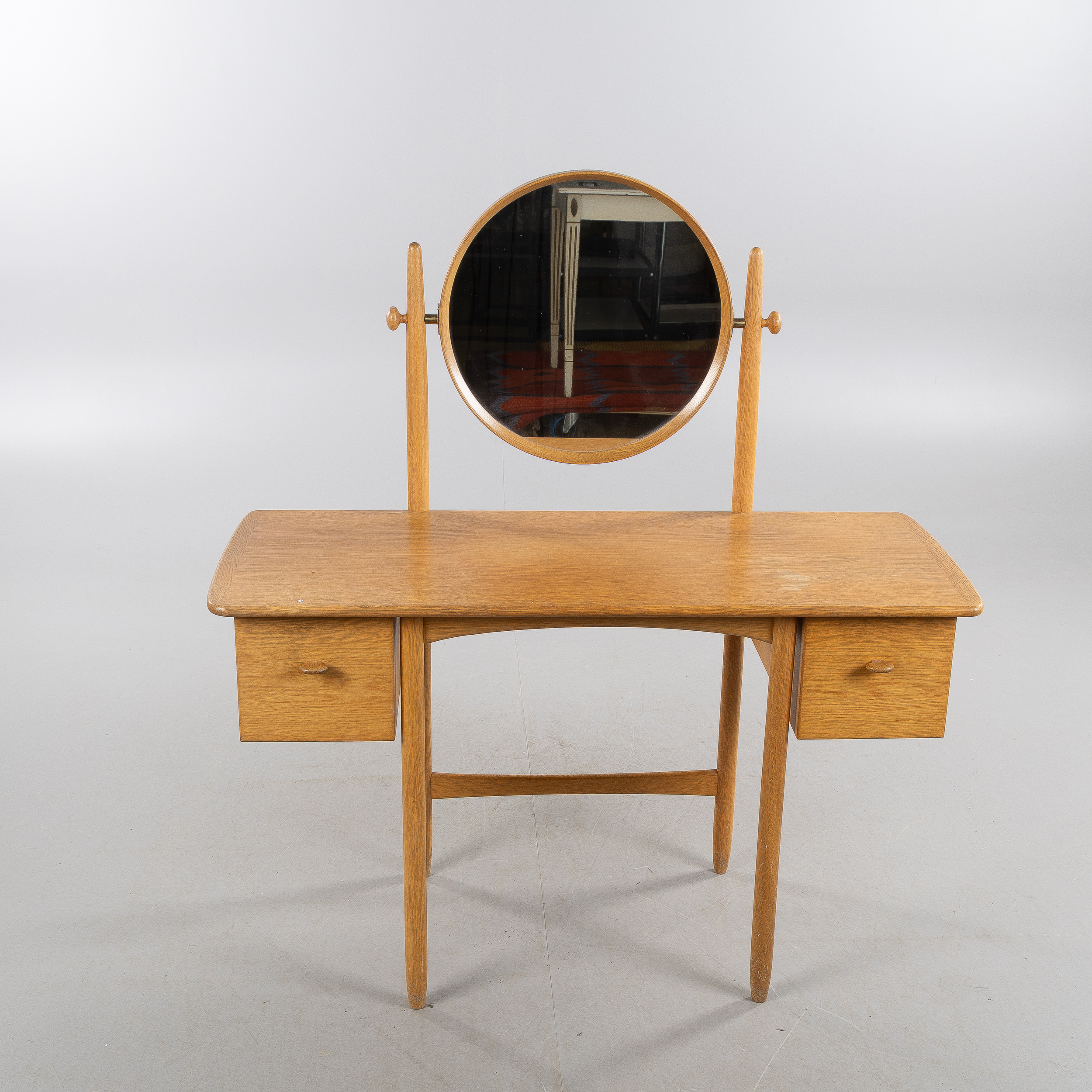 ENGSTRÖM & MYRSTRAND. Toilettbord, ekfanerad, Bodafors, 1960-tal.