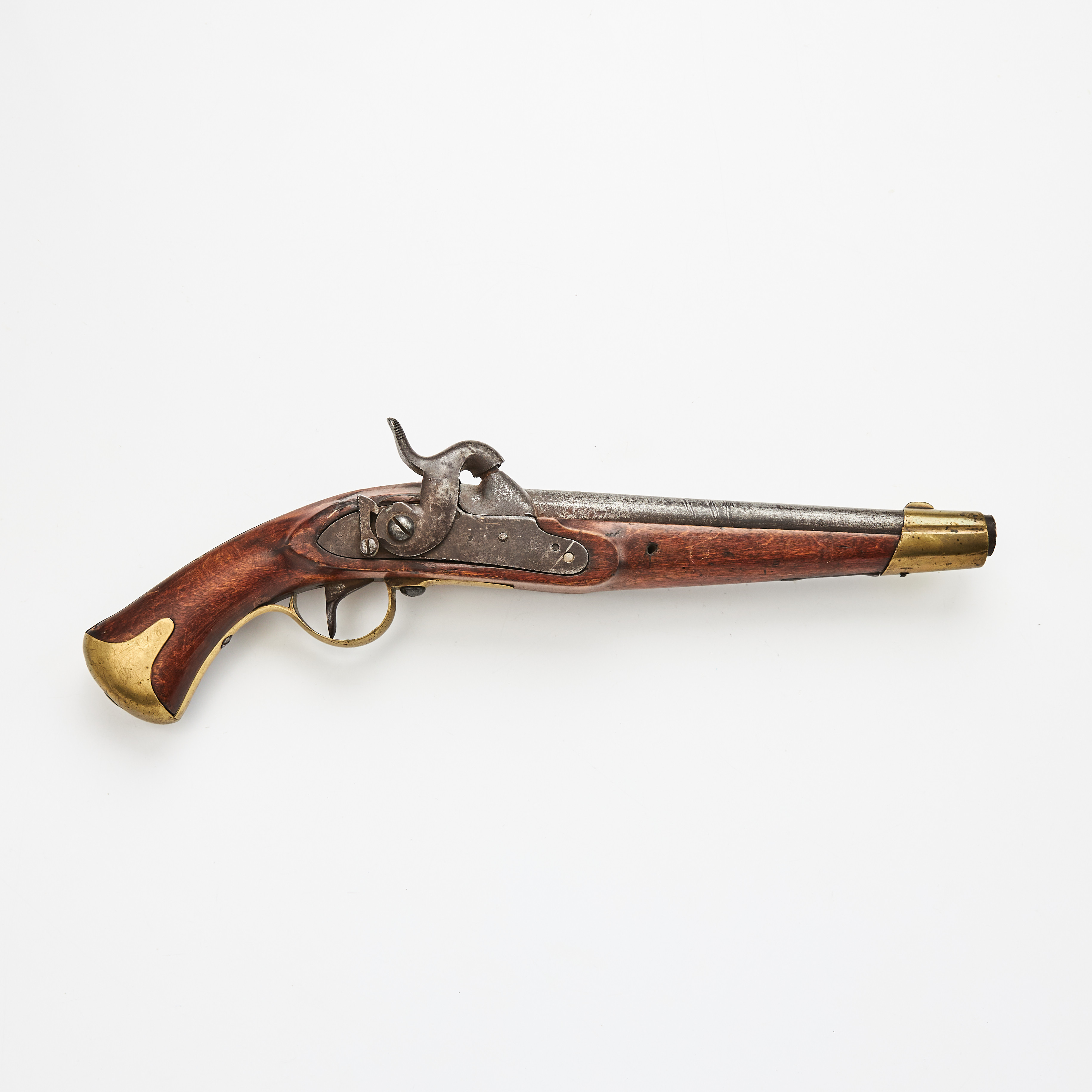 SLAGLÅSPISTOL, svenskt, flankör, m/1820-57 (59).