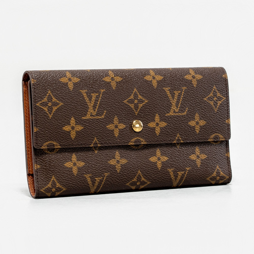LOUIS VUITTON. Plånbok, "Porte Tresor International Wallet Mono".