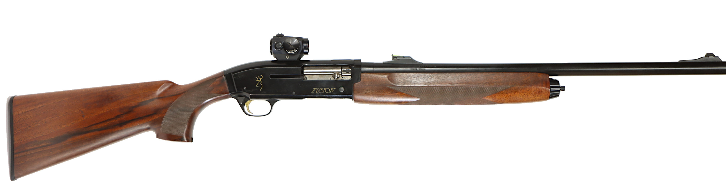 HAGELGEVÄR MED EXTRA PIPSET, fabrikat Browning, modell Gold Fusion, kaliber 12/76, tillv.nr 113MY21675, se-nr SE2152949.