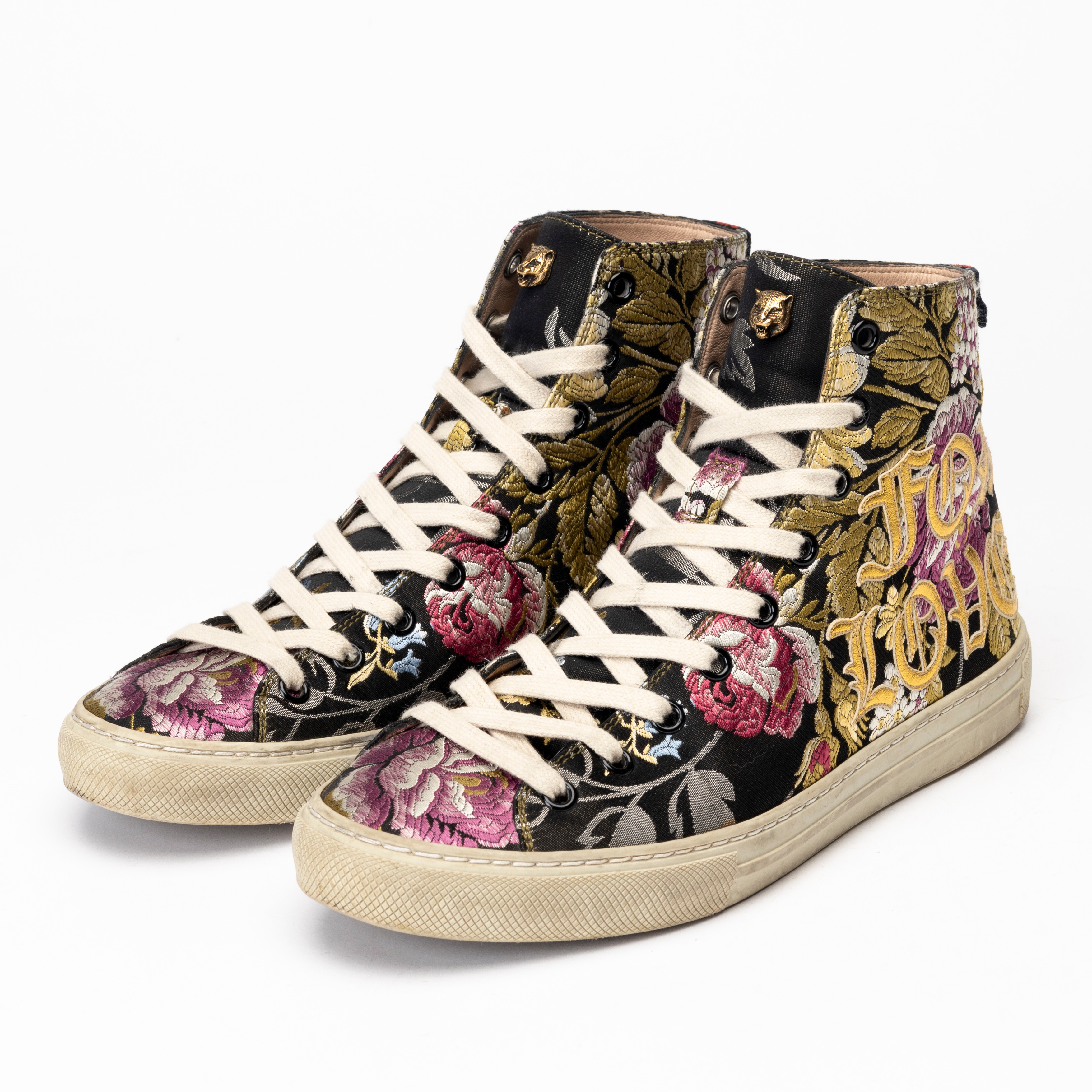 GUCCI. Sneakers, "Blind for Love hightop", storlek 36.